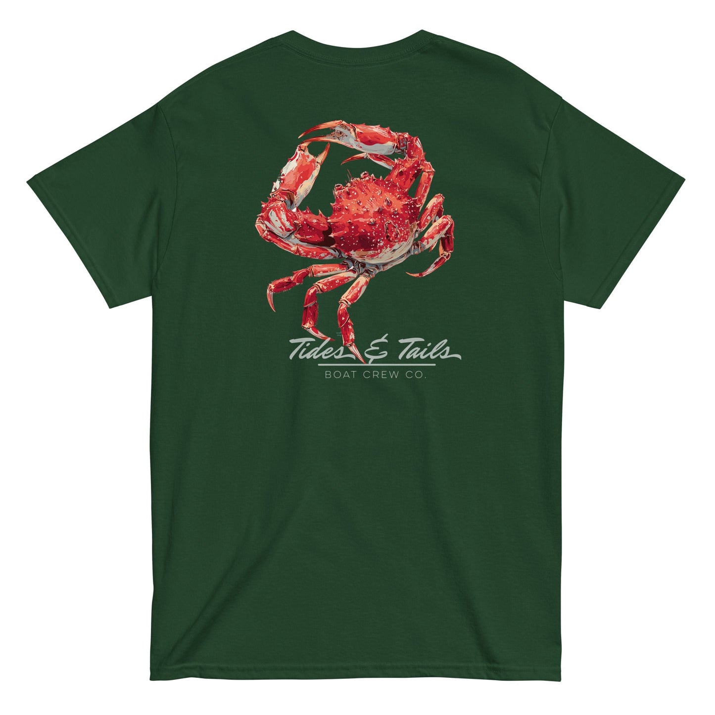 Boat Crew Co. Alaskan Red King Crab shirt – Tides & Tails nautical tee