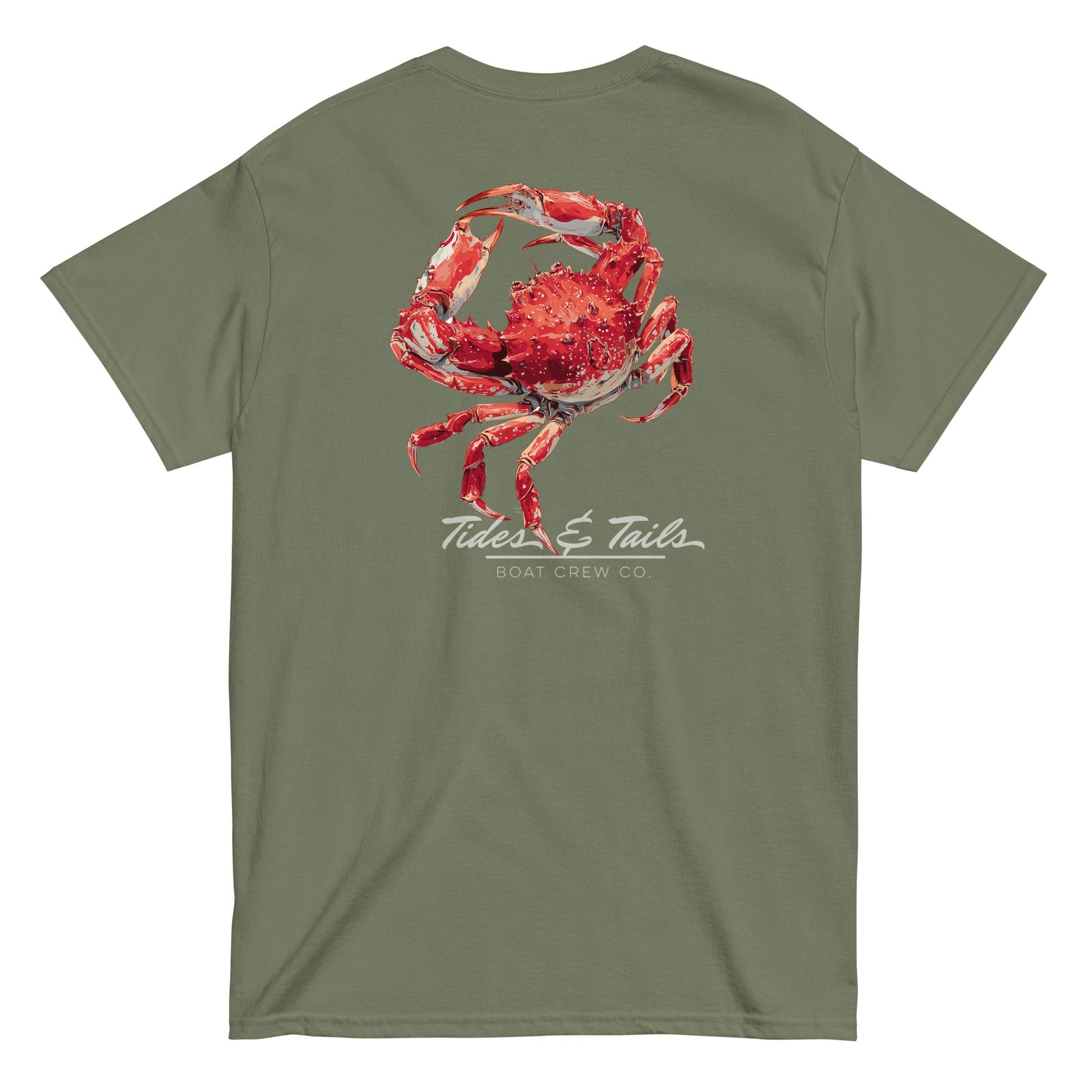 Boat Crew Co. Alaskan Red King Crab shirt – Tides & Tails nautical tee