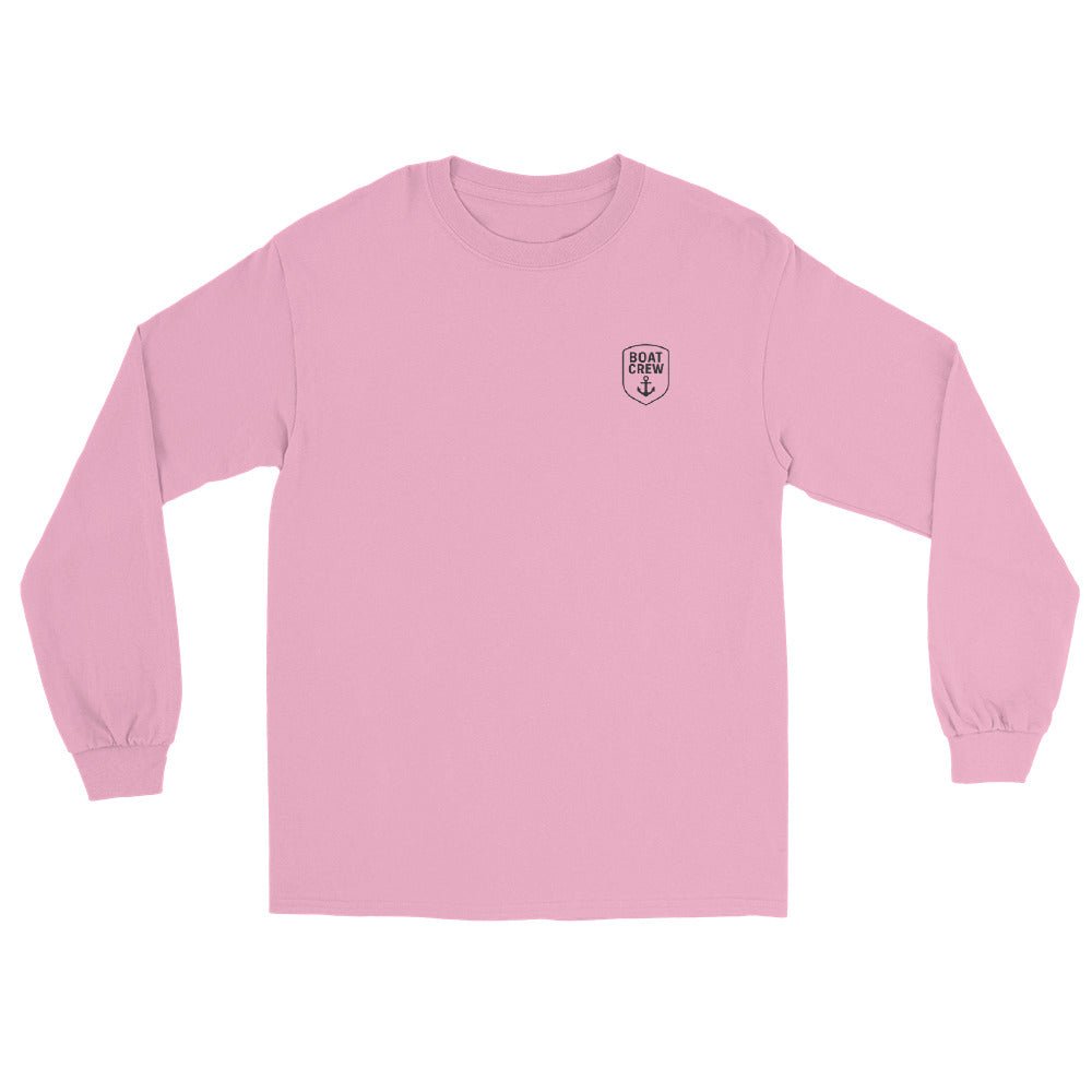 Boat Crew Anchor Logo Long Sleeve Shirt - The Standard Nautical Tee by Boat Crew Co.