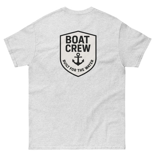 Boat Crew Anchor Logo Shirt - The Standard Nautical Tee by Boat Crew Co.