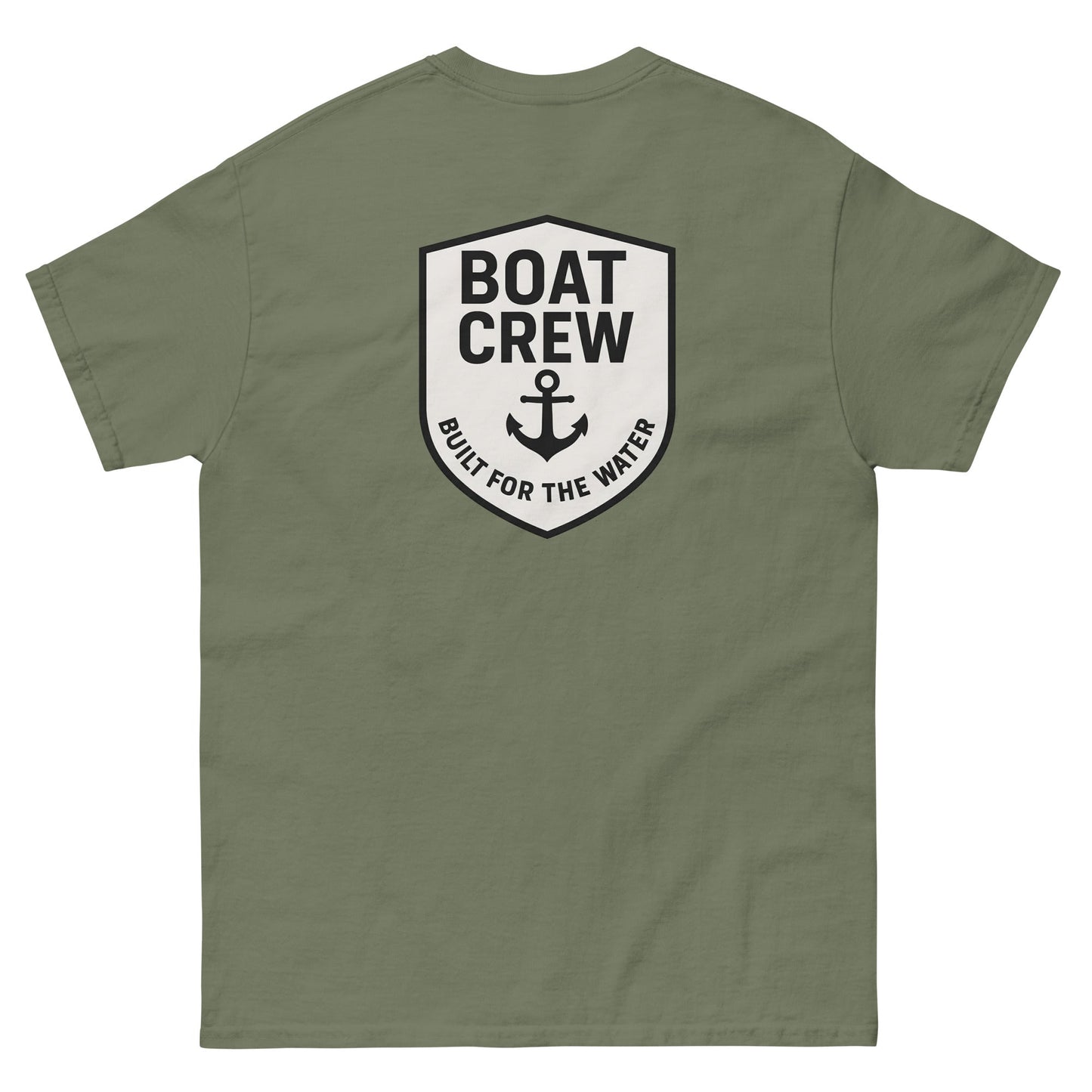 Boat Crew Anchor Logo Shirt - The Standard Nautical Tee by Boat Crew Co.