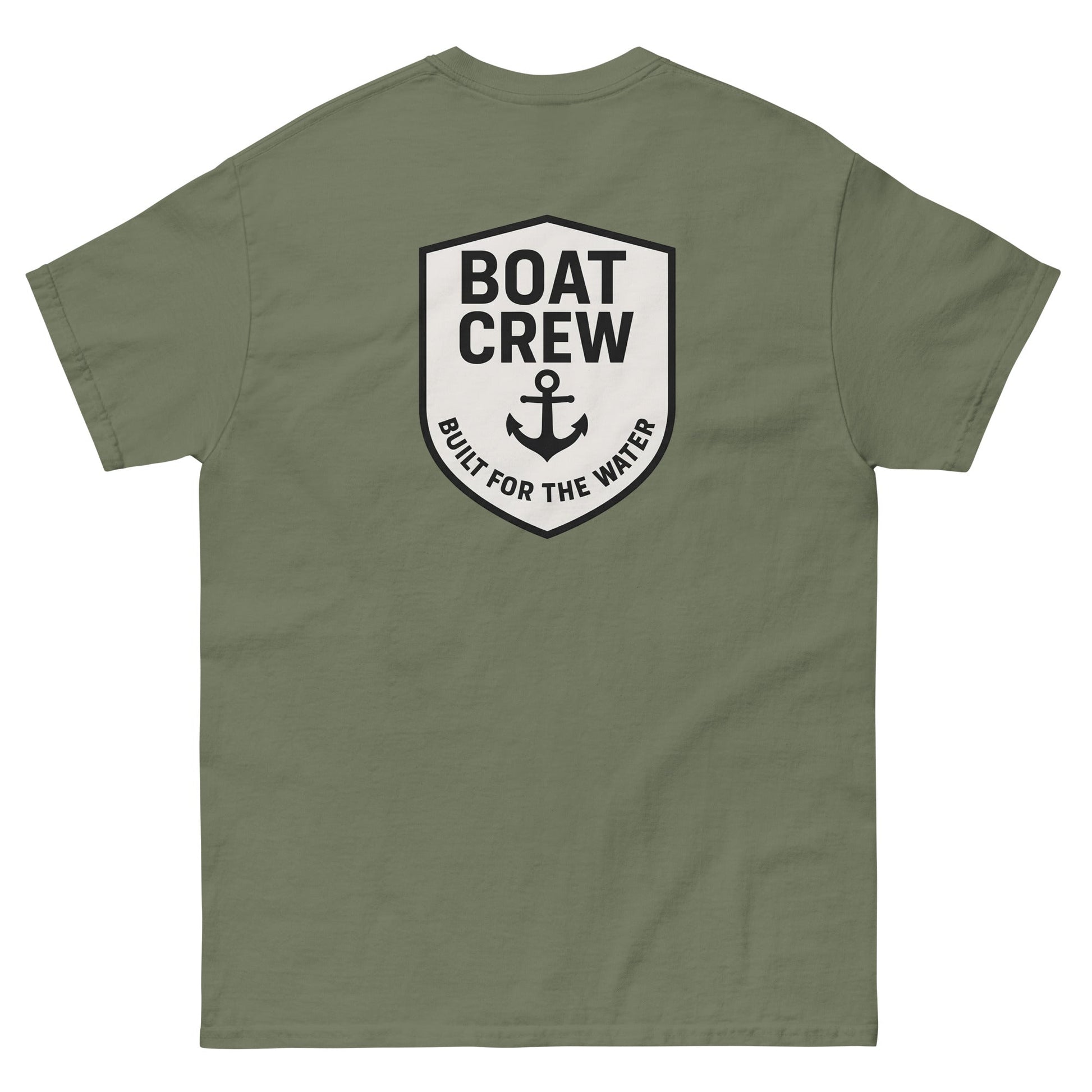 Boat Crew Anchor Logo Shirt - The Standard Nautical Tee by Boat Crew Co.