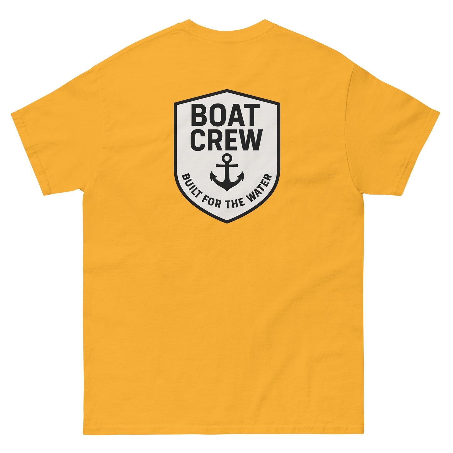 Boat Crew Anchor Logo Shirt - The Standard Nautical Tee by Boat Crew Co.