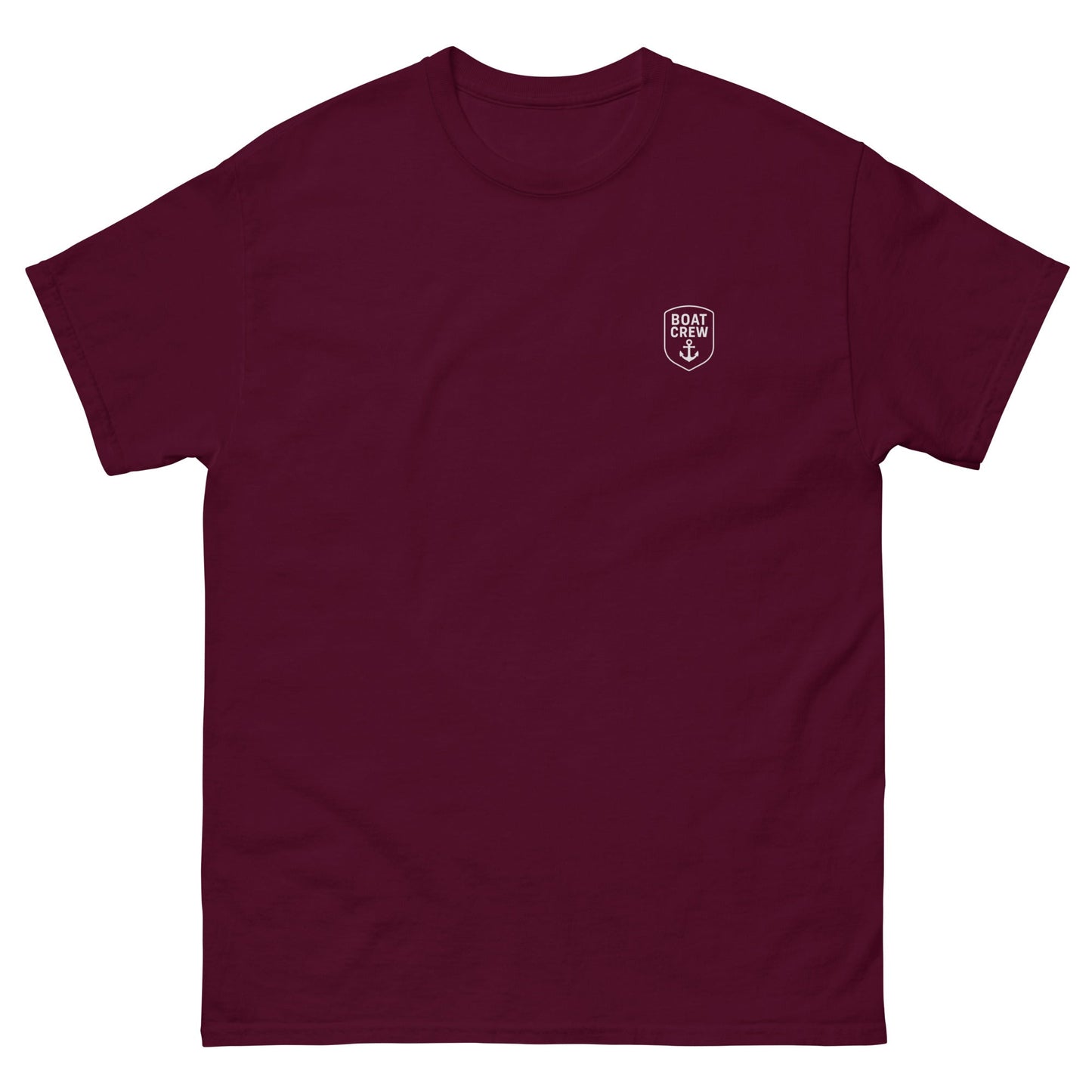 Boat Crew Anchor Logo Shirt - The Standard Nautical Tee by Boat Crew Co.