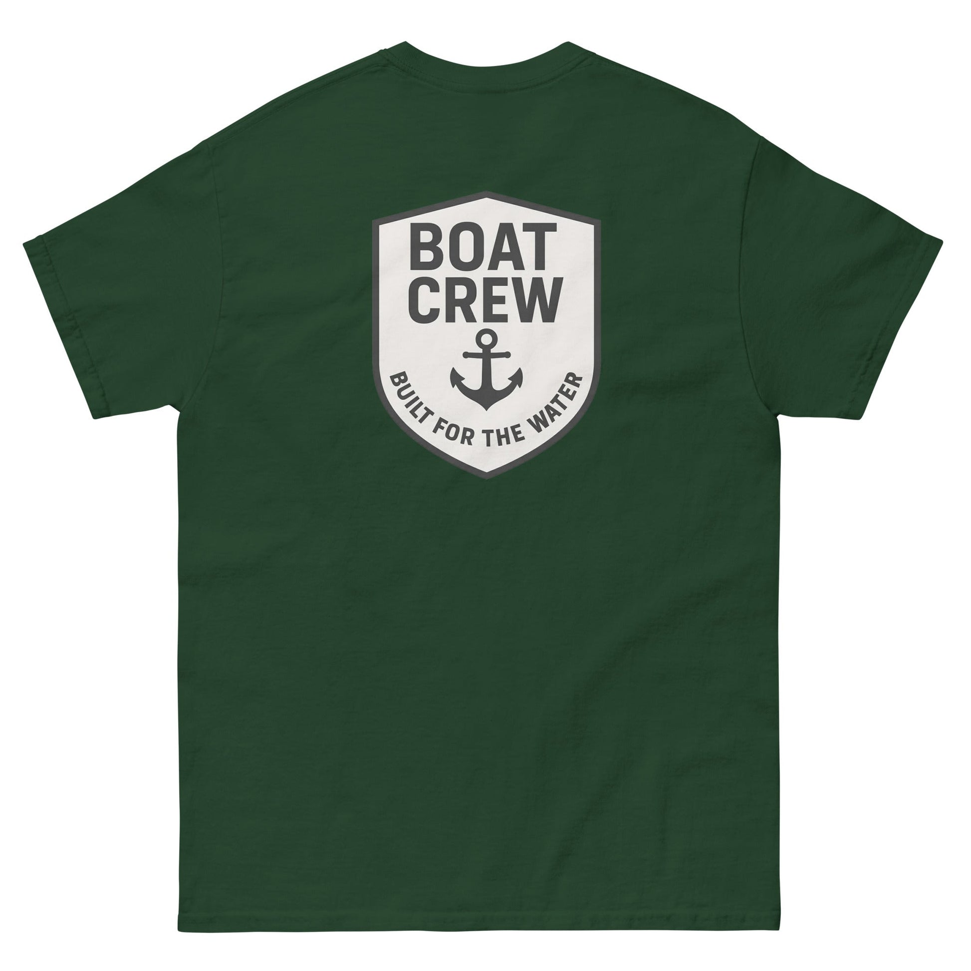 Boat Crew Anchor Logo Shirt - The Standard Nautical Tee by Boat Crew Co.
