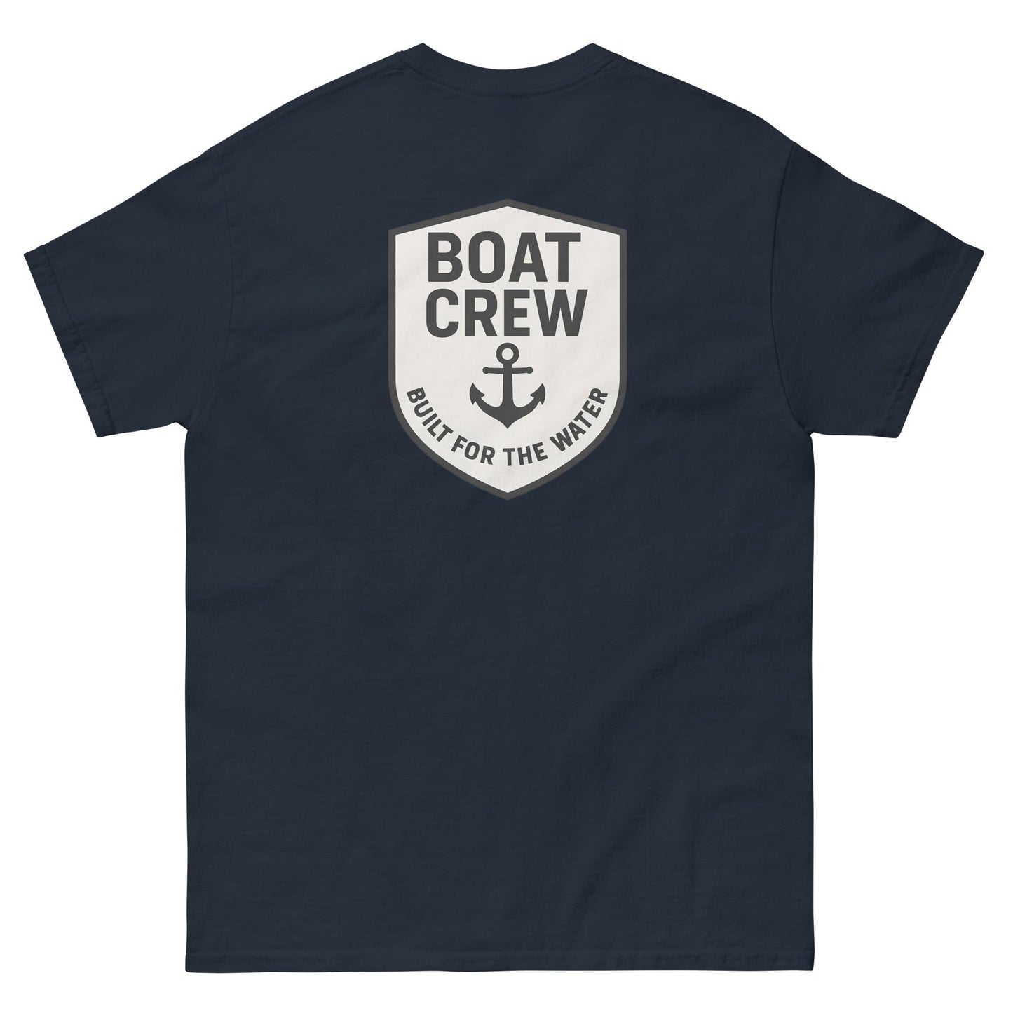 Boat Crew Anchor Logo Shirt - The Standard Nautical Tee by Boat Crew Co.