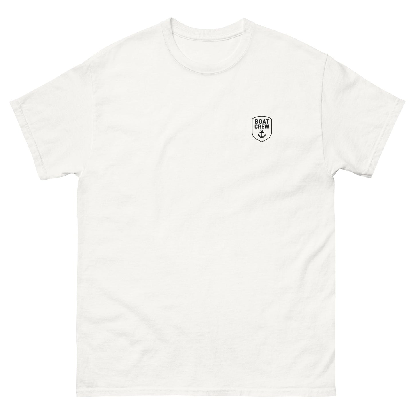 Boat Crew Anchor Logo Shirt - The Standard Nautical Tee by Boat Crew Co.