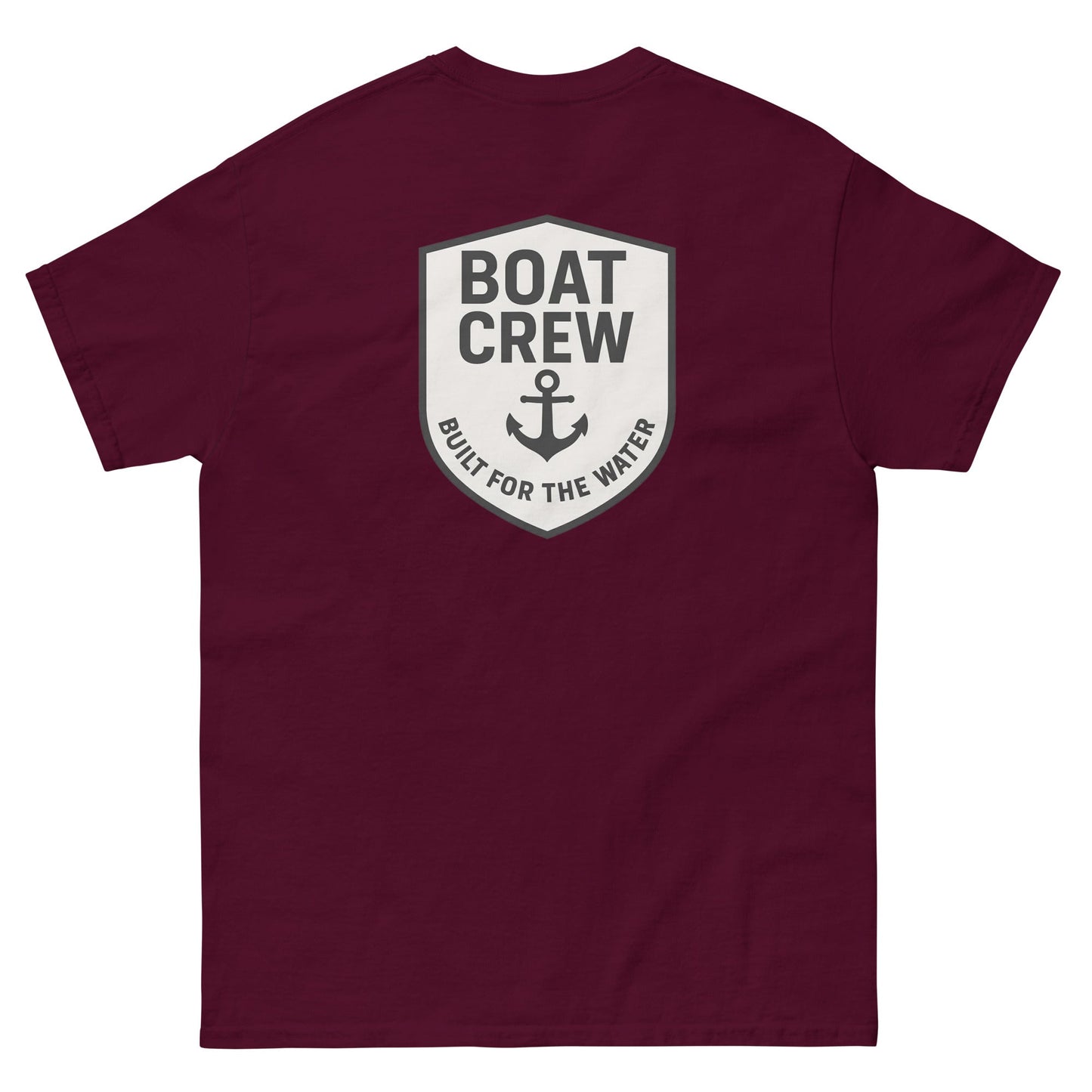 Boat Crew Anchor Logo Shirt - The Standard Nautical Tee by Boat Crew Co.