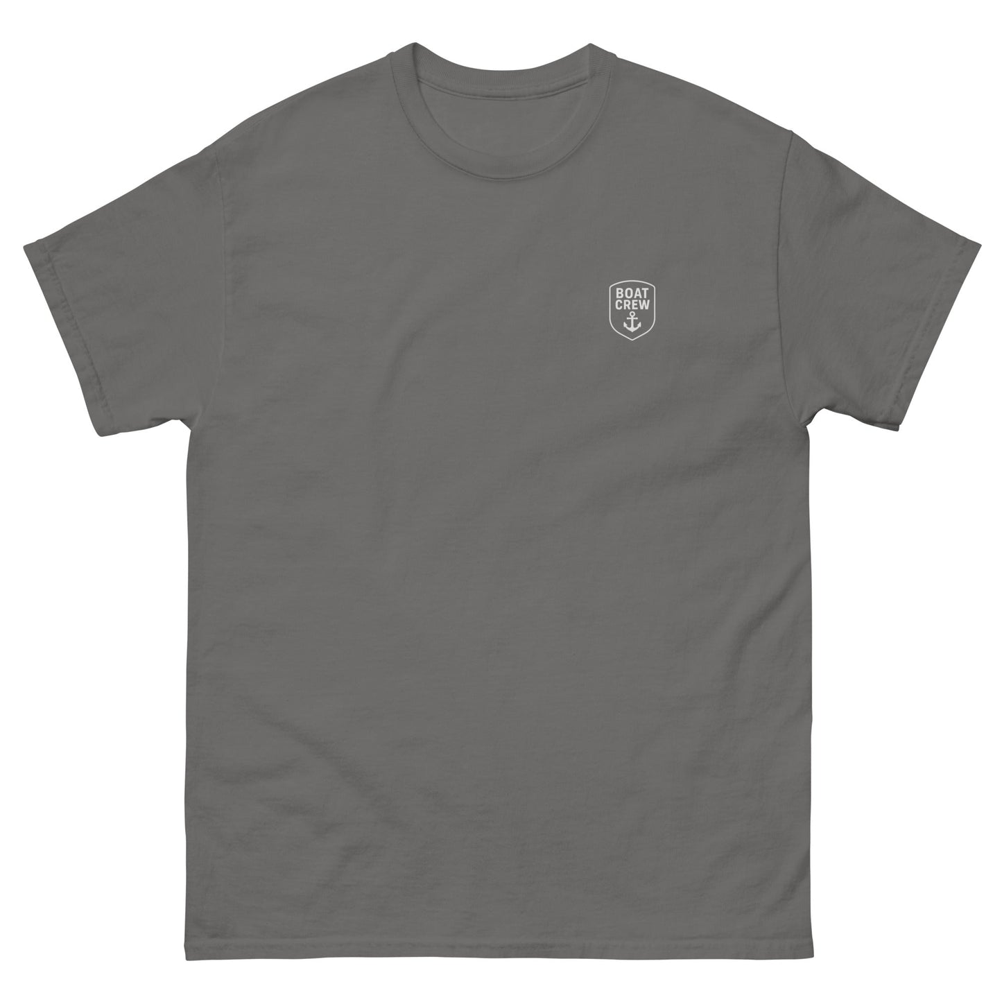 Boat Crew Anchor Logo Shirt - The Standard Nautical Tee by Boat Crew Co.