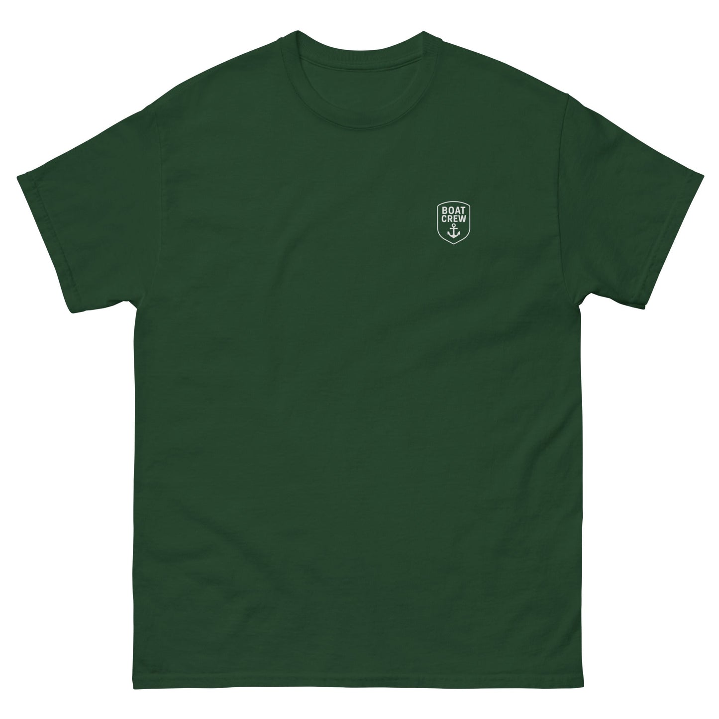 Boat Crew Anchor Logo Shirt - The Standard Nautical Tee by Boat Crew Co.