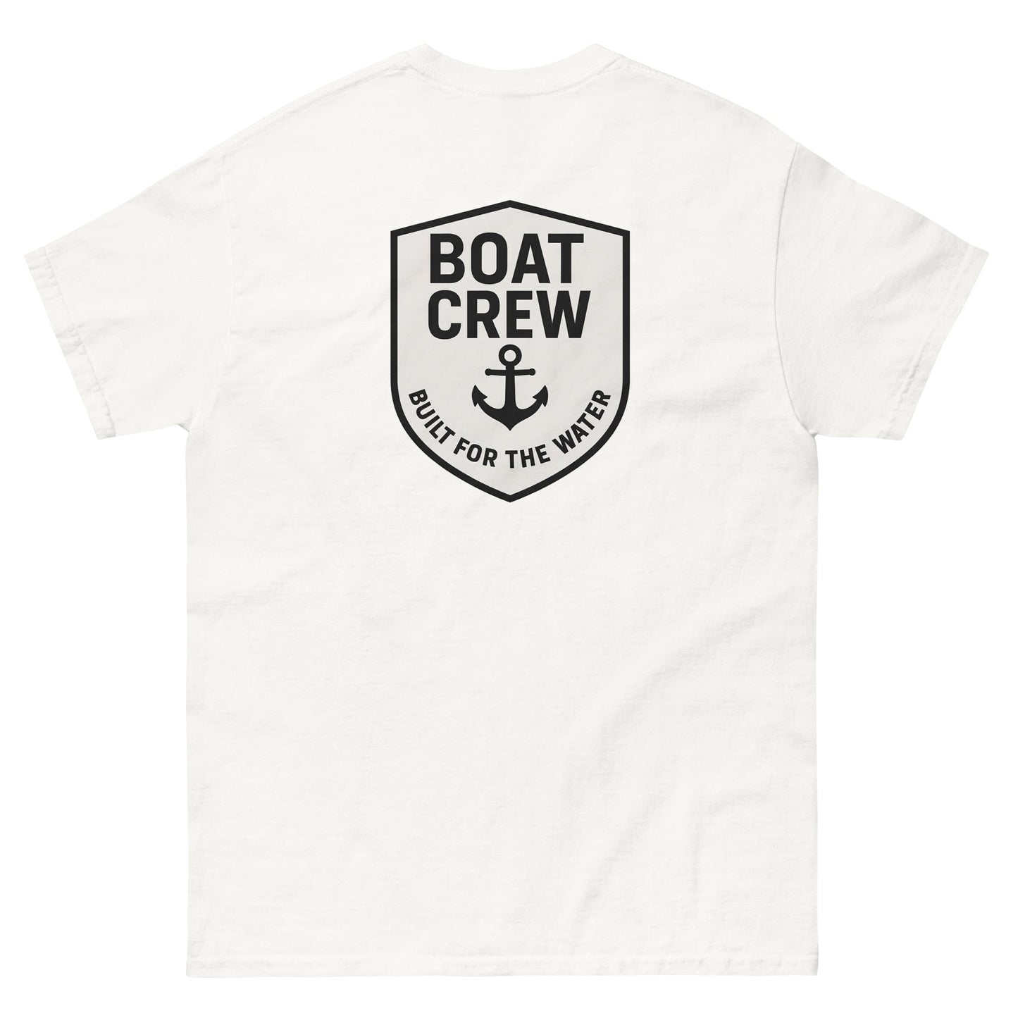 Boat Crew Anchor Logo Shirt - The Standard Nautical Tee by Boat Crew Co.