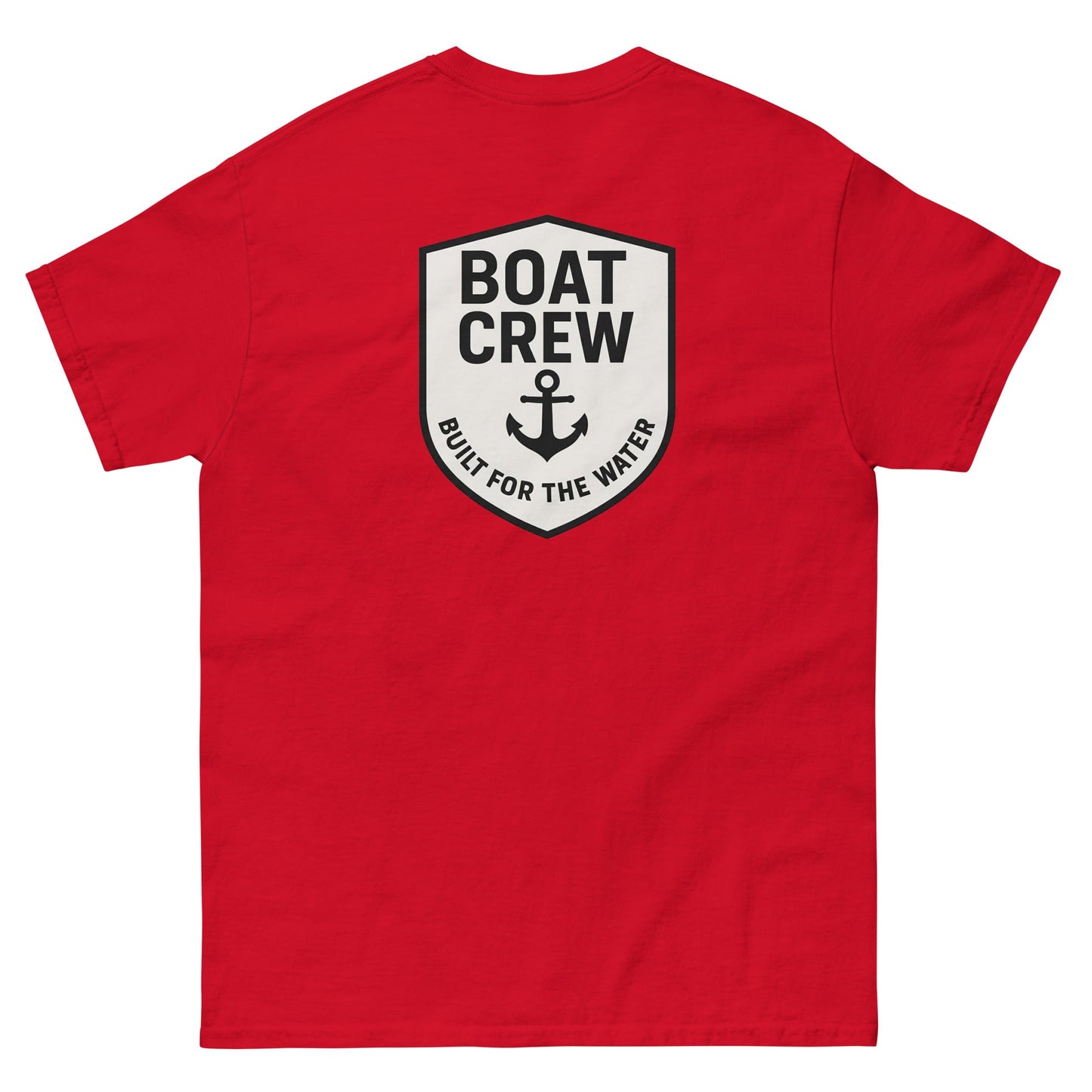Boat Crew Anchor Logo Shirt - The Standard Nautical Tee by Boat Crew Co.