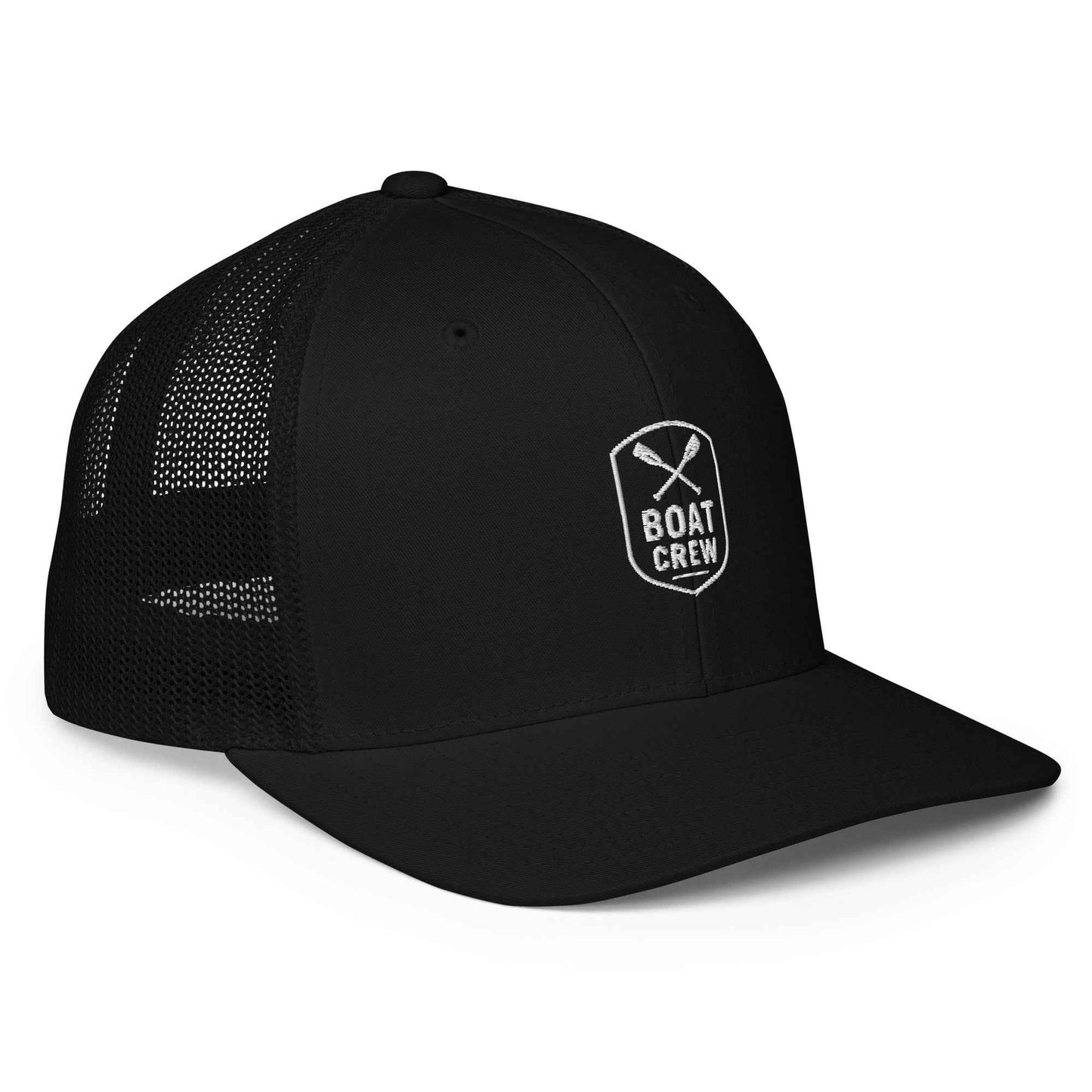 Boat Crew Oars Logo Trucker Hat | Nautical Hats by Boat Crew Co.