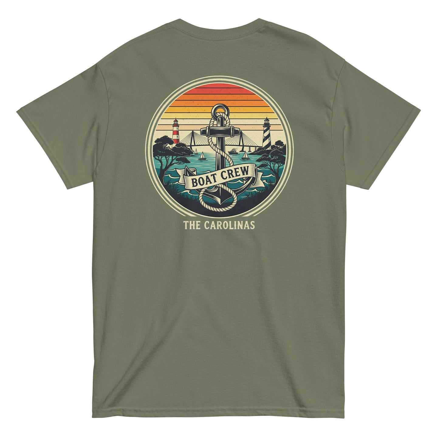Boat Crew Co. Carolinas shirt – Anchorage Series nautical tee