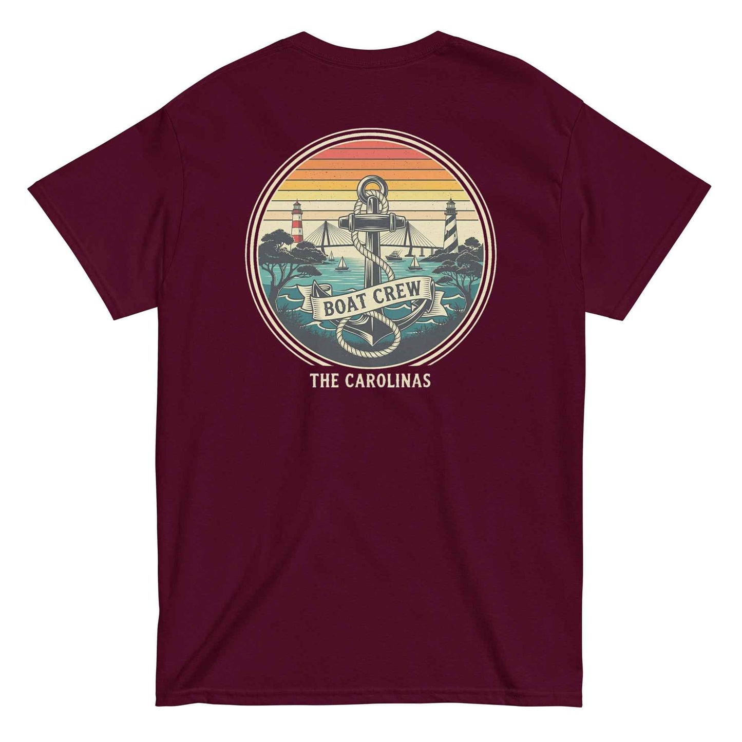 Boat Crew Co. Carolinas shirt – Anchorage Series nautical tee