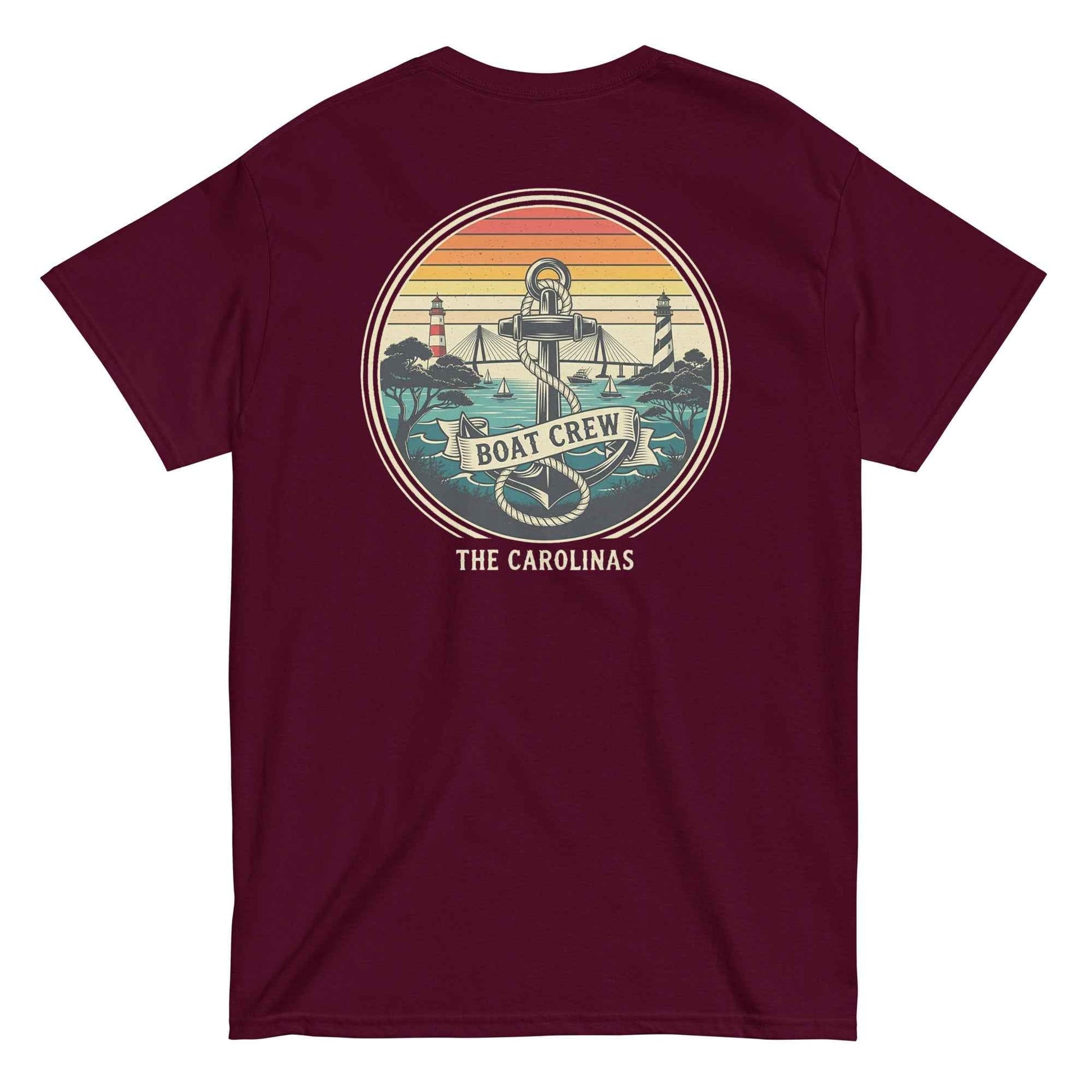 Boat Crew Co. Carolinas shirt – Anchorage Series nautical tee