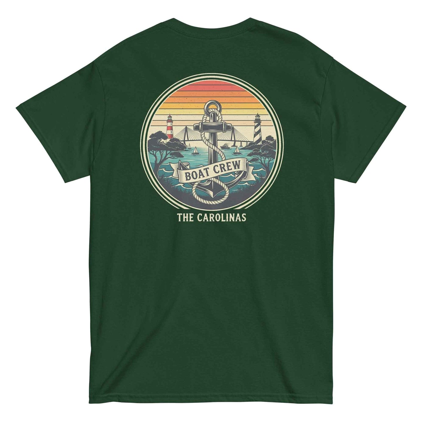 Boat Crew Co. Carolinas shirt – Anchorage Series nautical tee