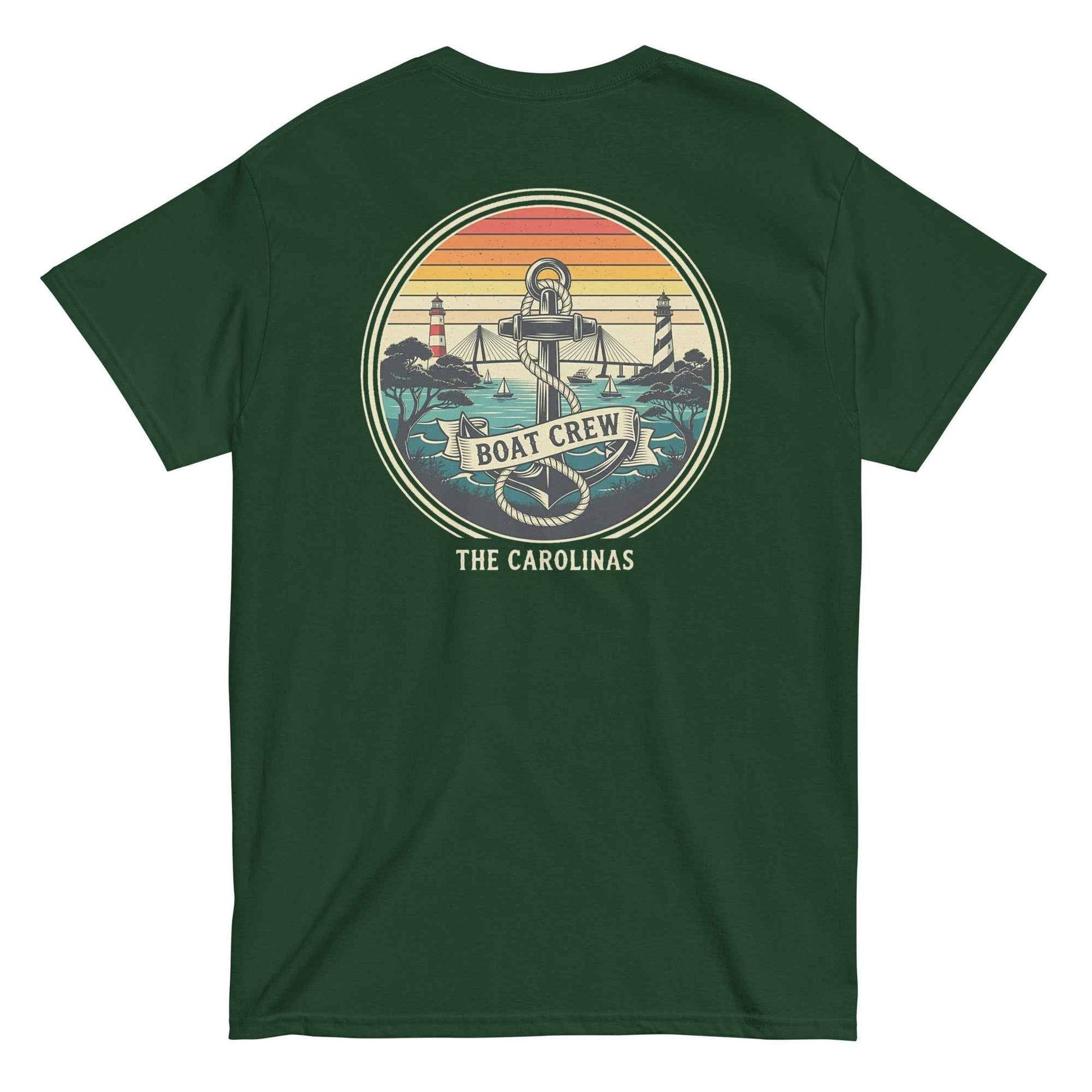 Boat Crew Co. Carolinas shirt – Anchorage Series nautical tee