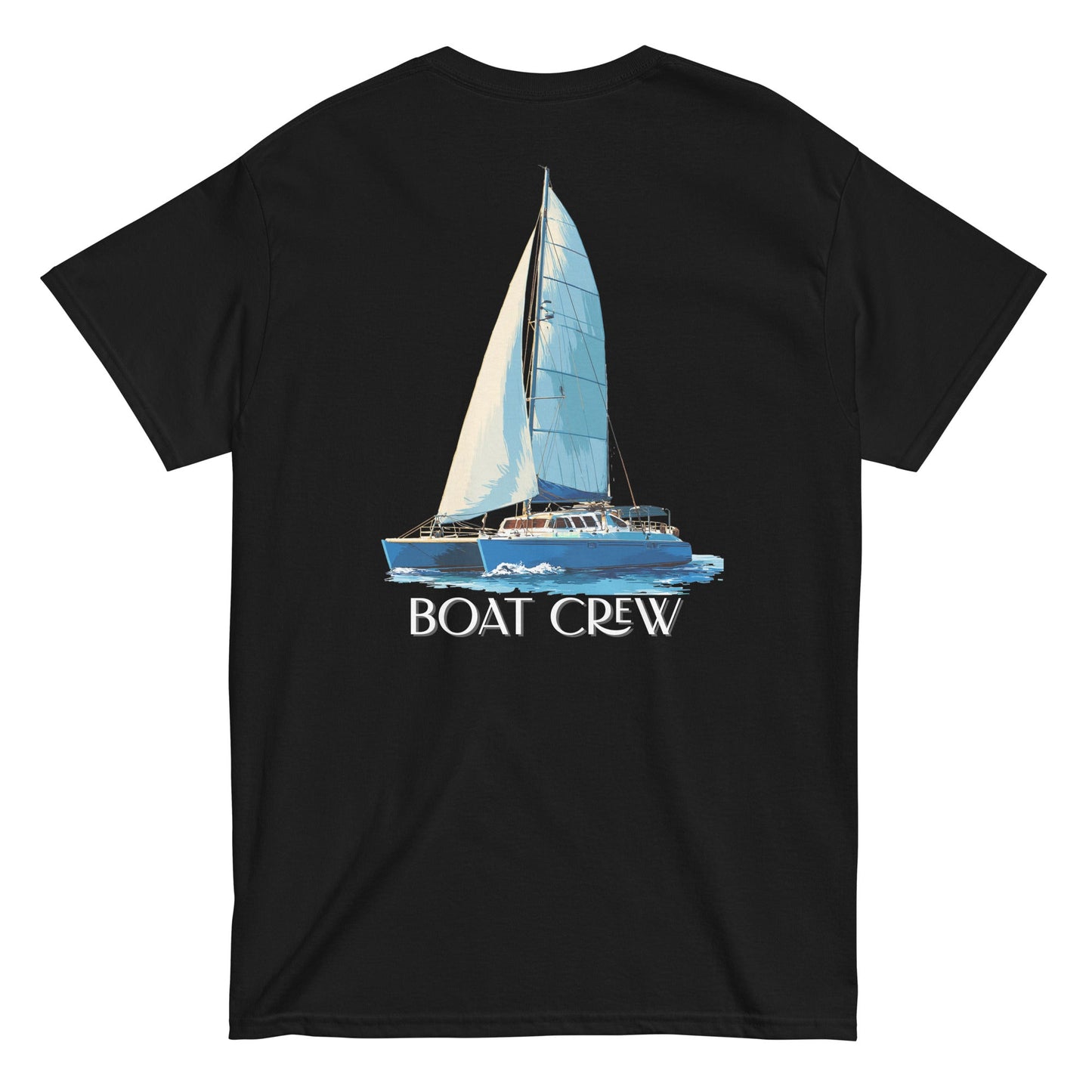 Boat Crew Co. Catamaran Sailboat shirt – Fleet Collection nautical tee
