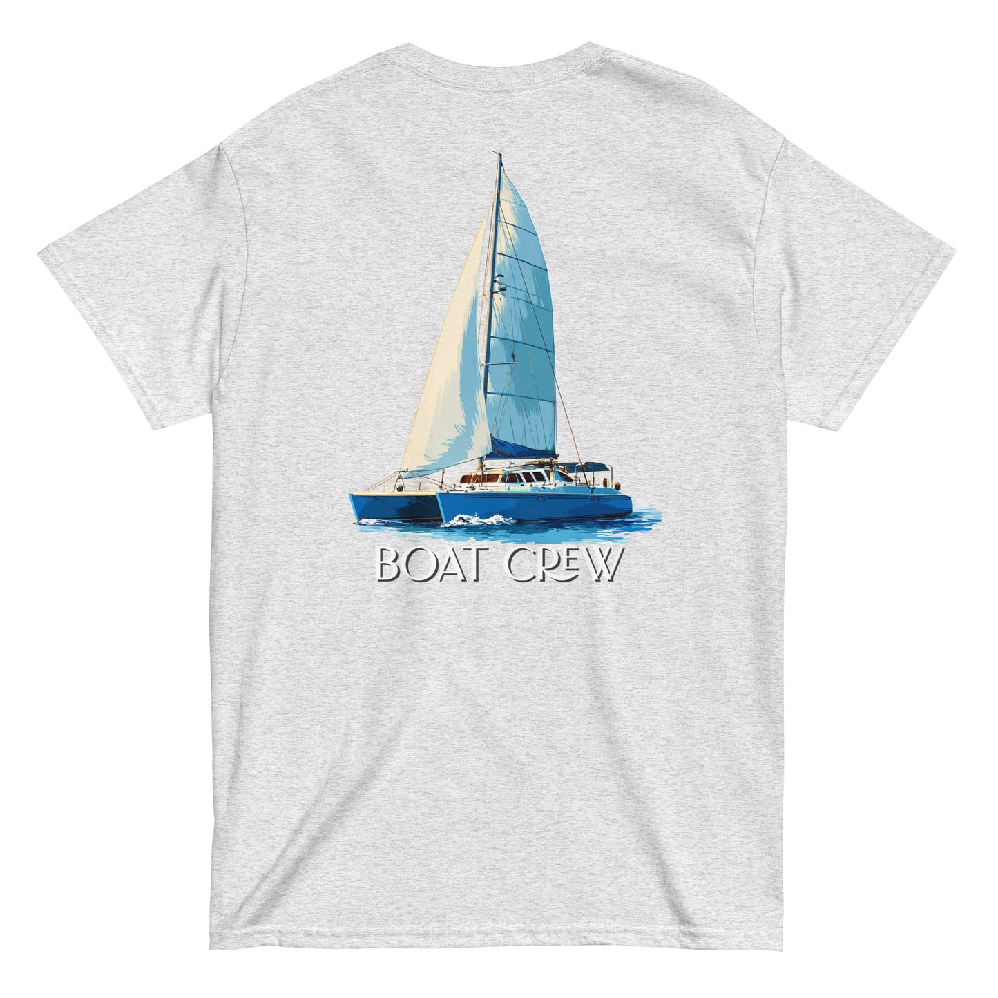 Boat Crew Co. Catamaran Sailboat shirt – Fleet Collection nautical tee