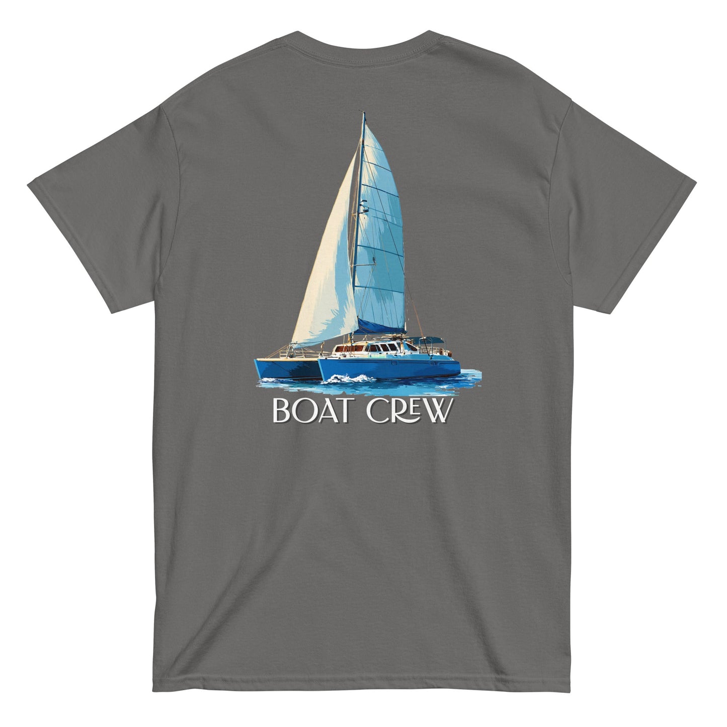 Boat Crew Co. Catamaran Sailboat shirt – Fleet Collection nautical tee