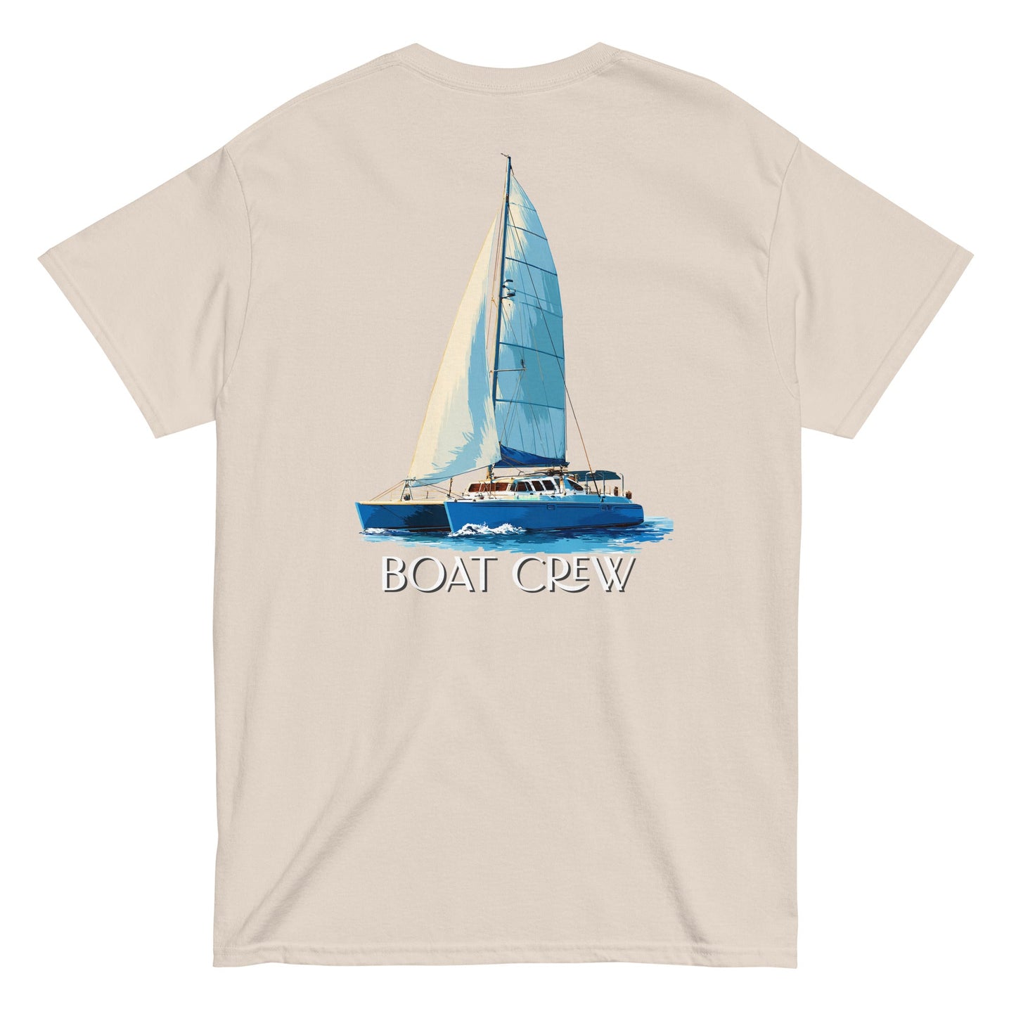Boat Crew Co. Catamaran Sailboat shirt – Fleet Collection nautical tee