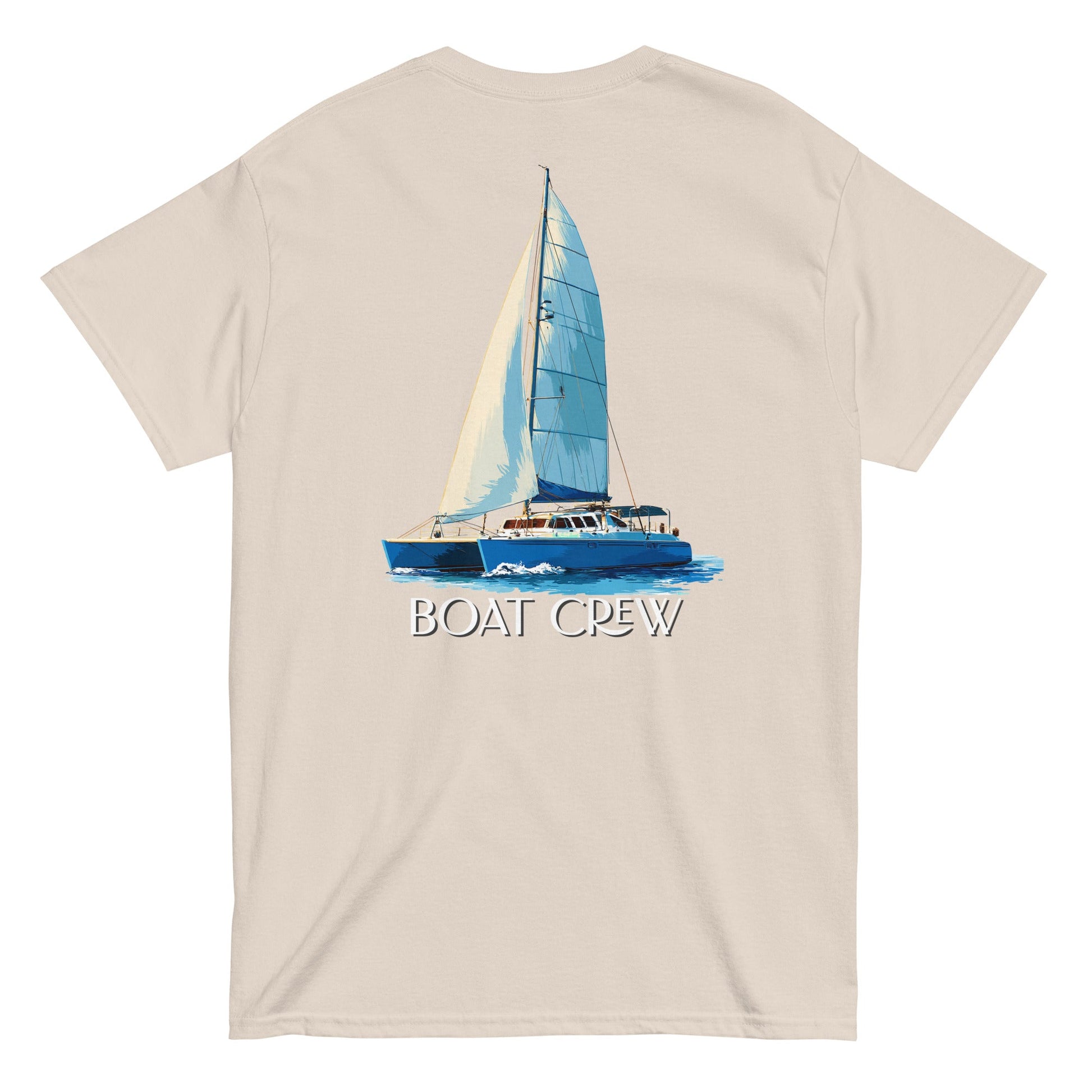 Boat Crew Co. Catamaran Sailboat shirt – Fleet Collection nautical tee