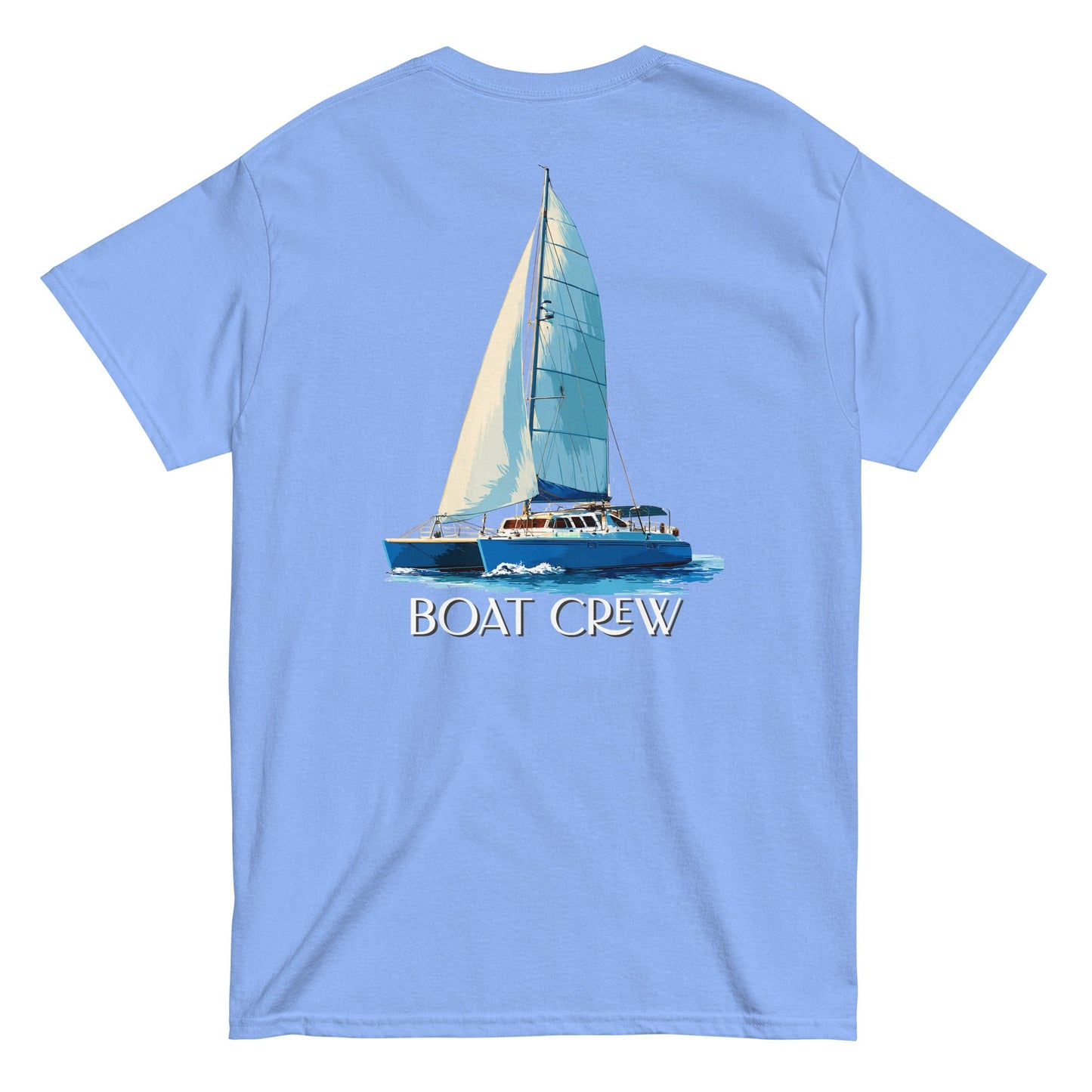 Boat Crew Co. Catamaran Sailboat shirt – Fleet Collection nautical tee