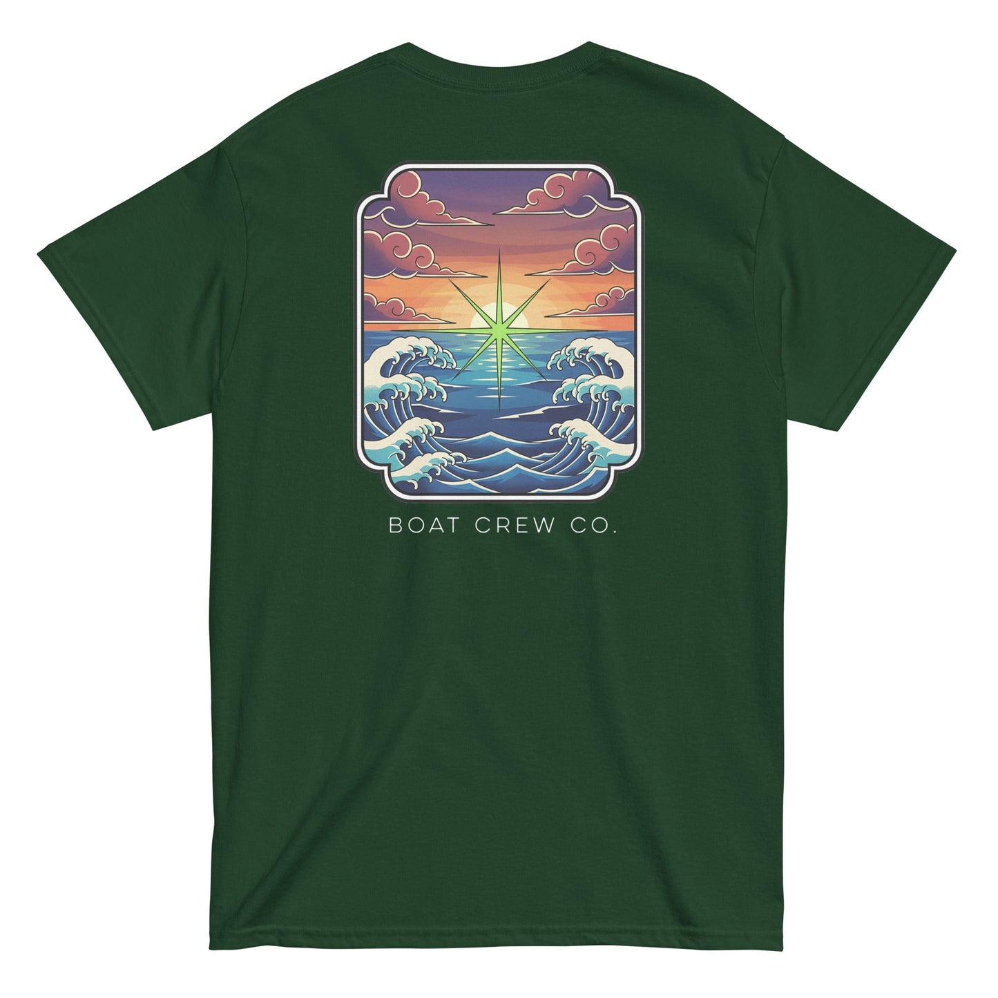Boat Crew Co. Green Flash shirt – The Watch Collection nautical tee