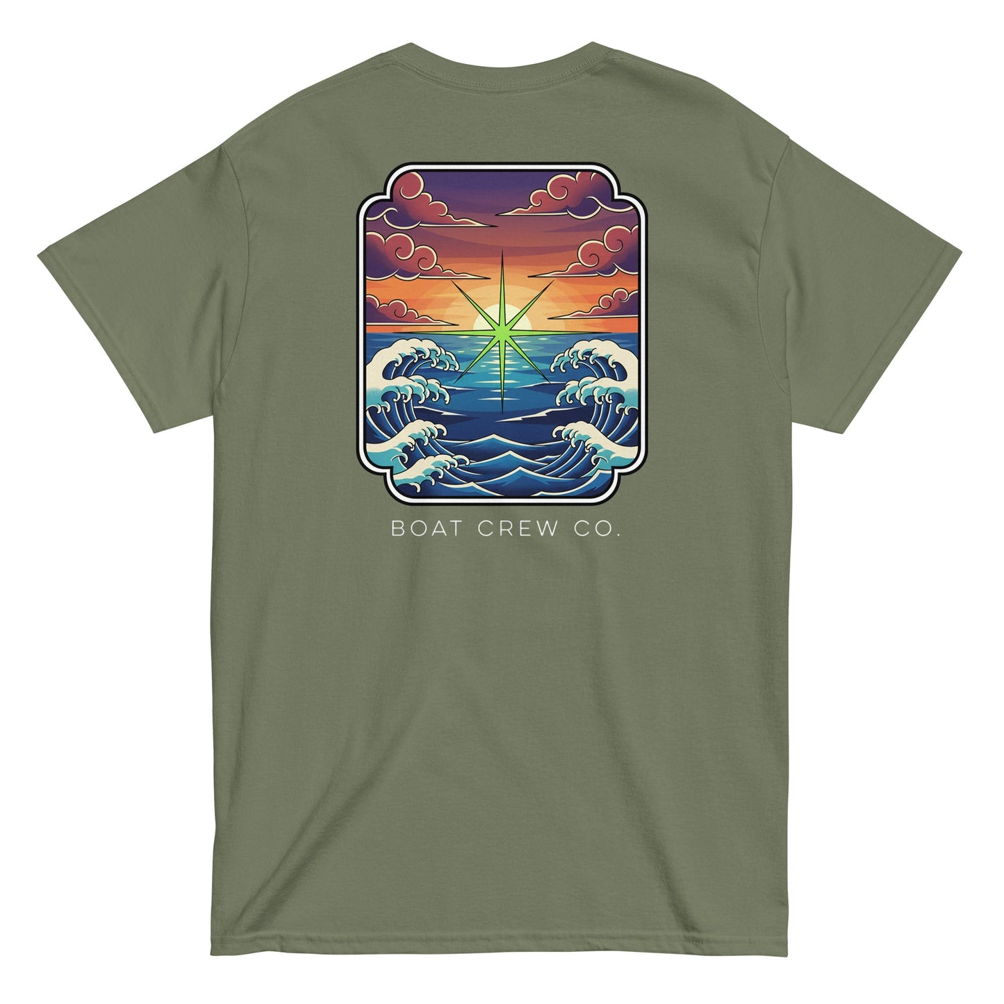 Boat Crew Co. Green Flash shirt – The Watch Collection nautical tee