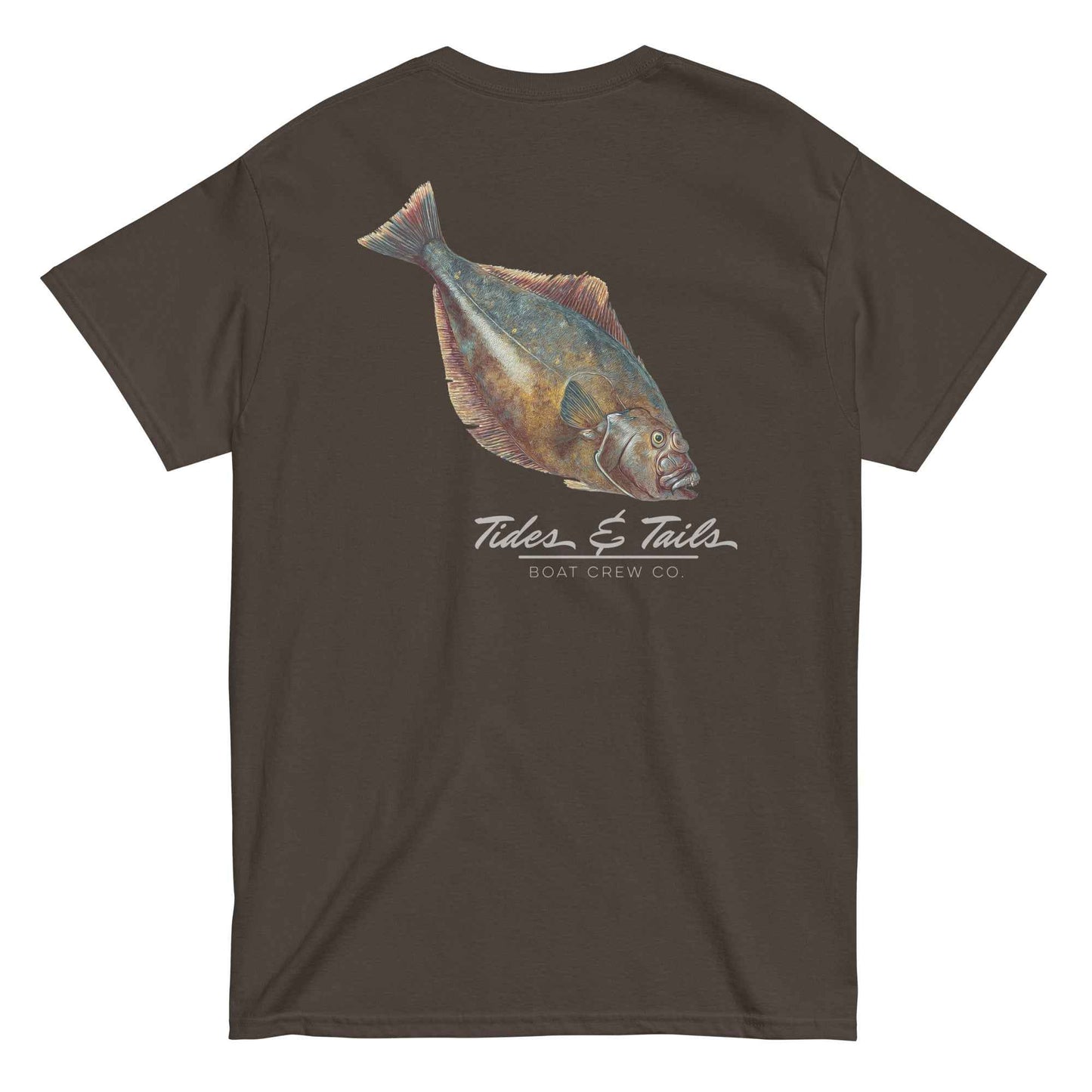 Halibut Fishing Shirt | Tides & Tails by Boat Crew Co.