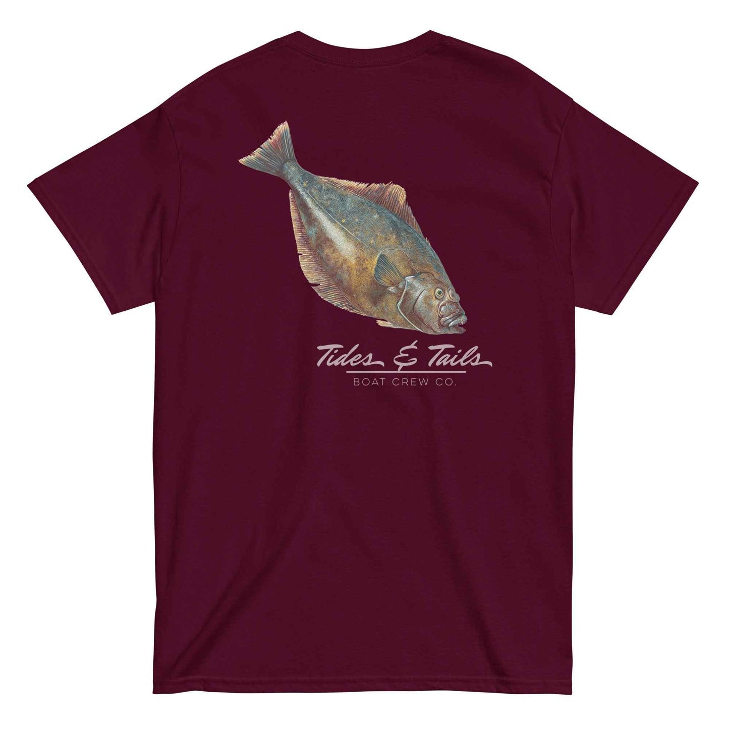 Halibut Fishing Shirt | Tides & Tails by Boat Crew Co.