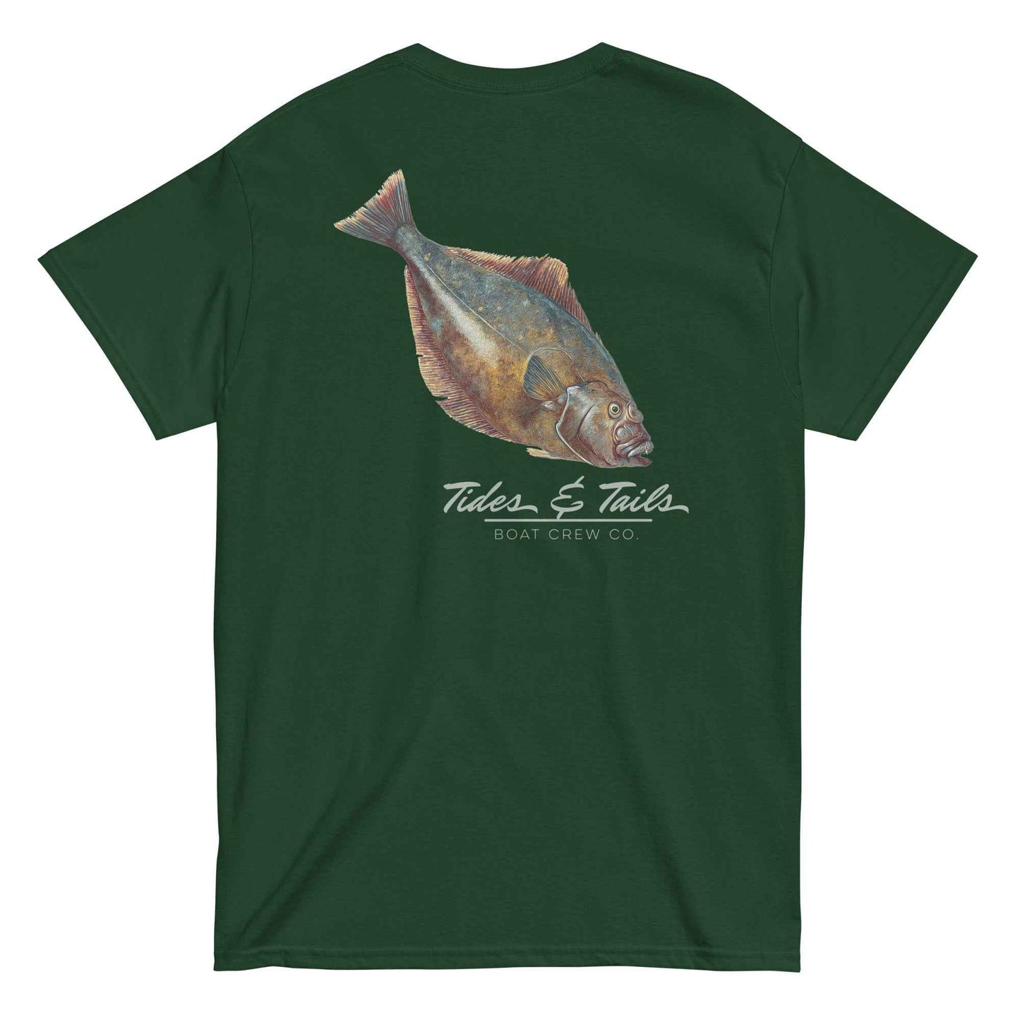 Halibut Fishing Shirt | Tides & Tails by Boat Crew Co.