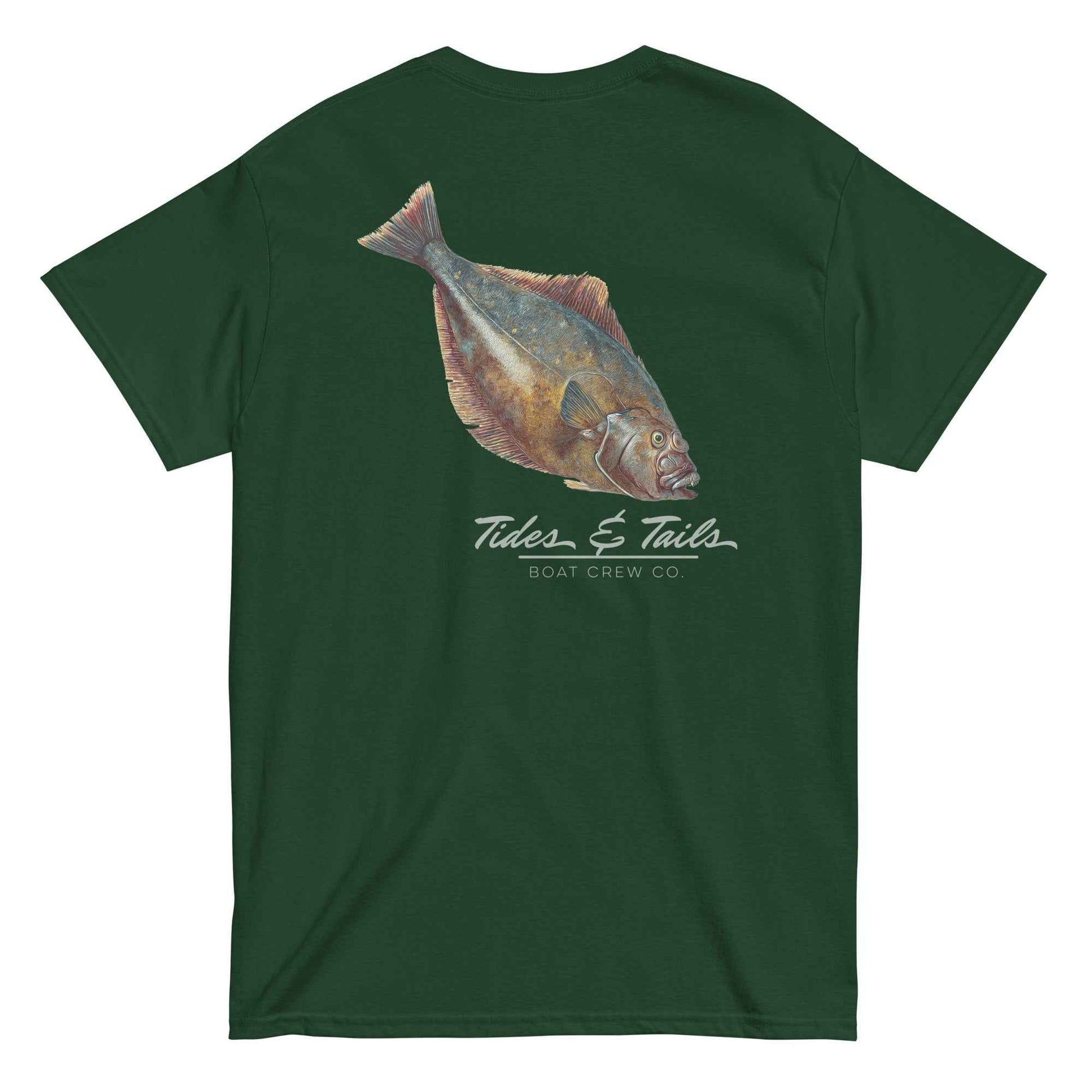 Halibut Fishing Shirt | Tides & Tails by Boat Crew Co.