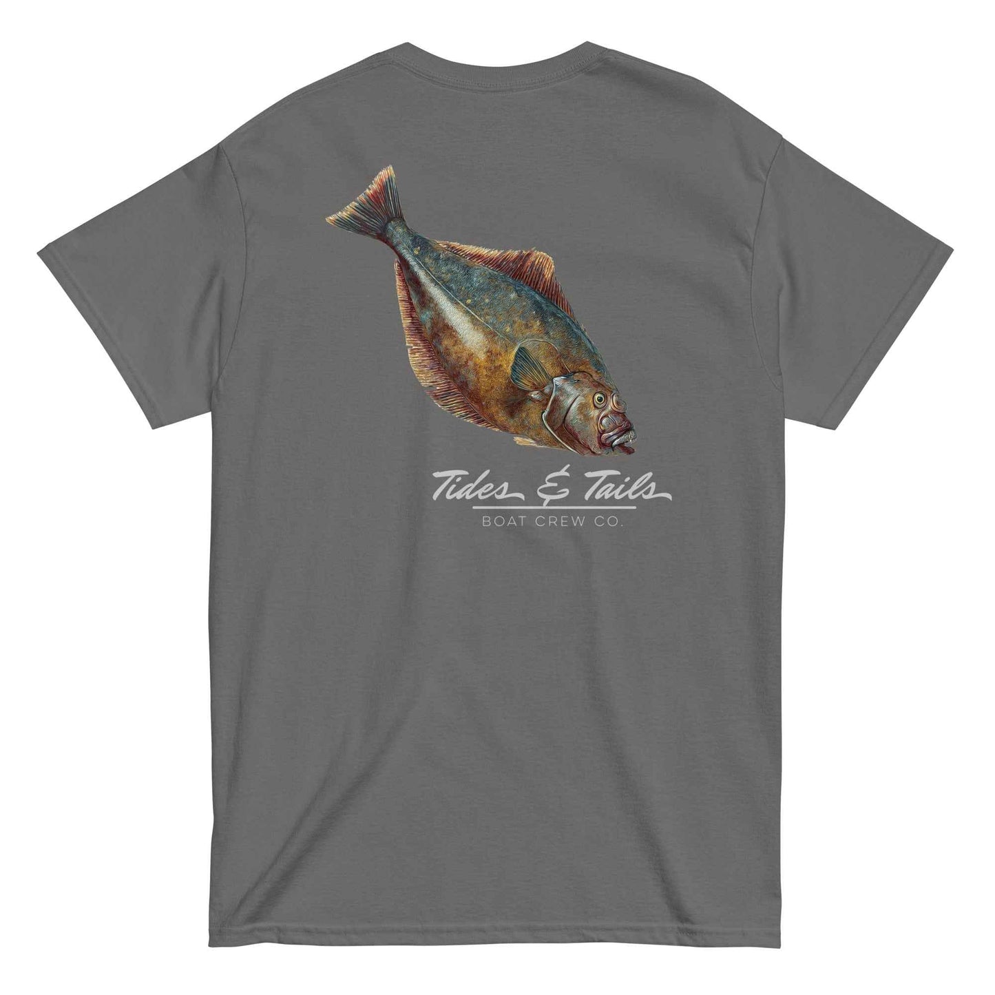 Halibut Fishing Shirt | Tides & Tails by Boat Crew Co.