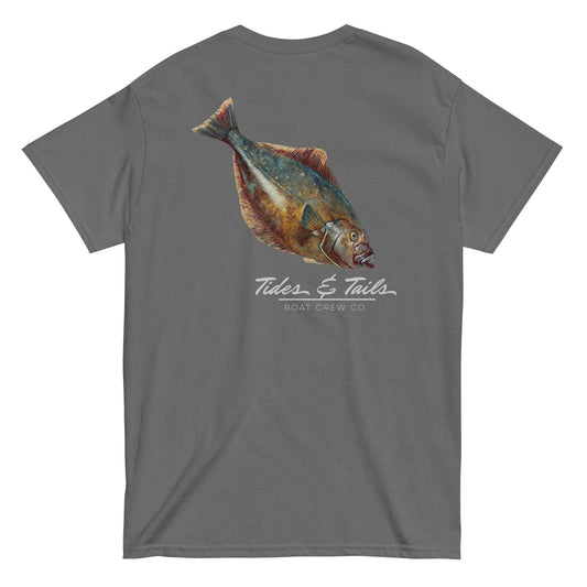 Halibut Fishing Shirt | Tides & Tails by Boat Crew Co.