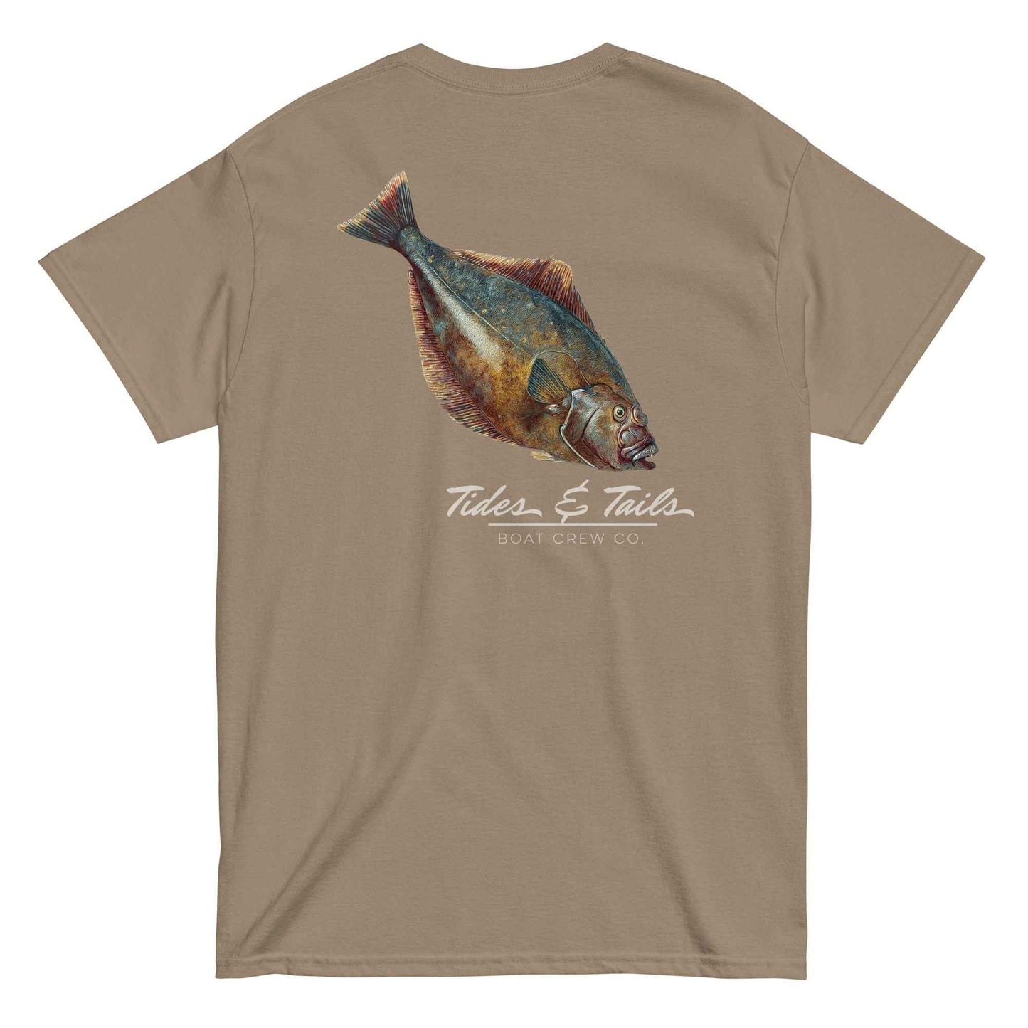 Halibut Fishing Shirt | Tides & Tails by Boat Crew Co.