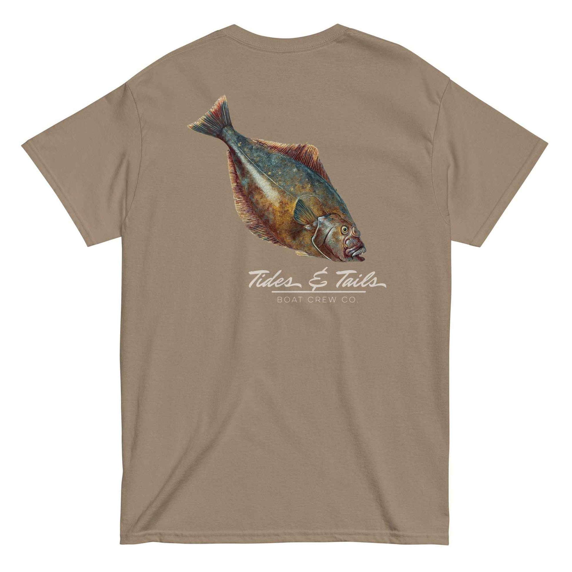 Halibut Fishing Shirt | Tides & Tails by Boat Crew Co.