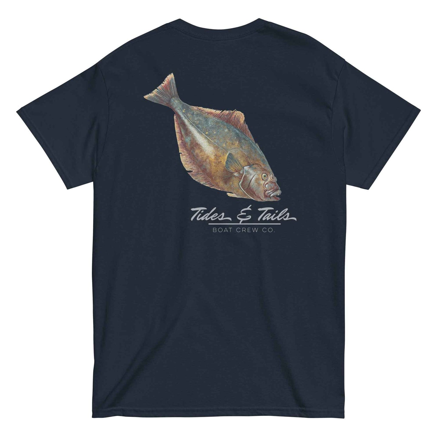 Halibut Fishing Shirt | Tides & Tails by Boat Crew Co.