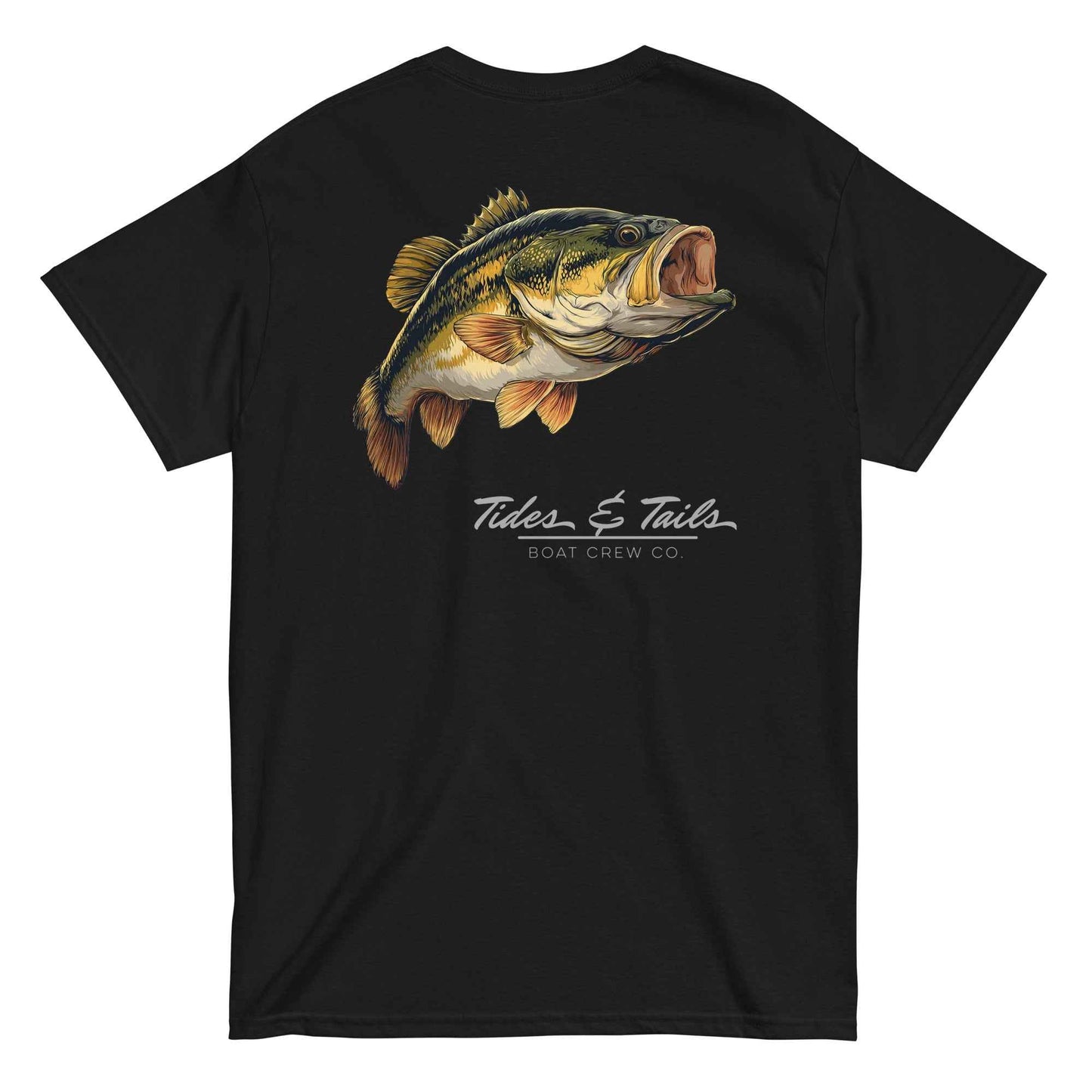 Largemouth Bass Fishing Shirt | Tides & Tails by Boat Crew Co.