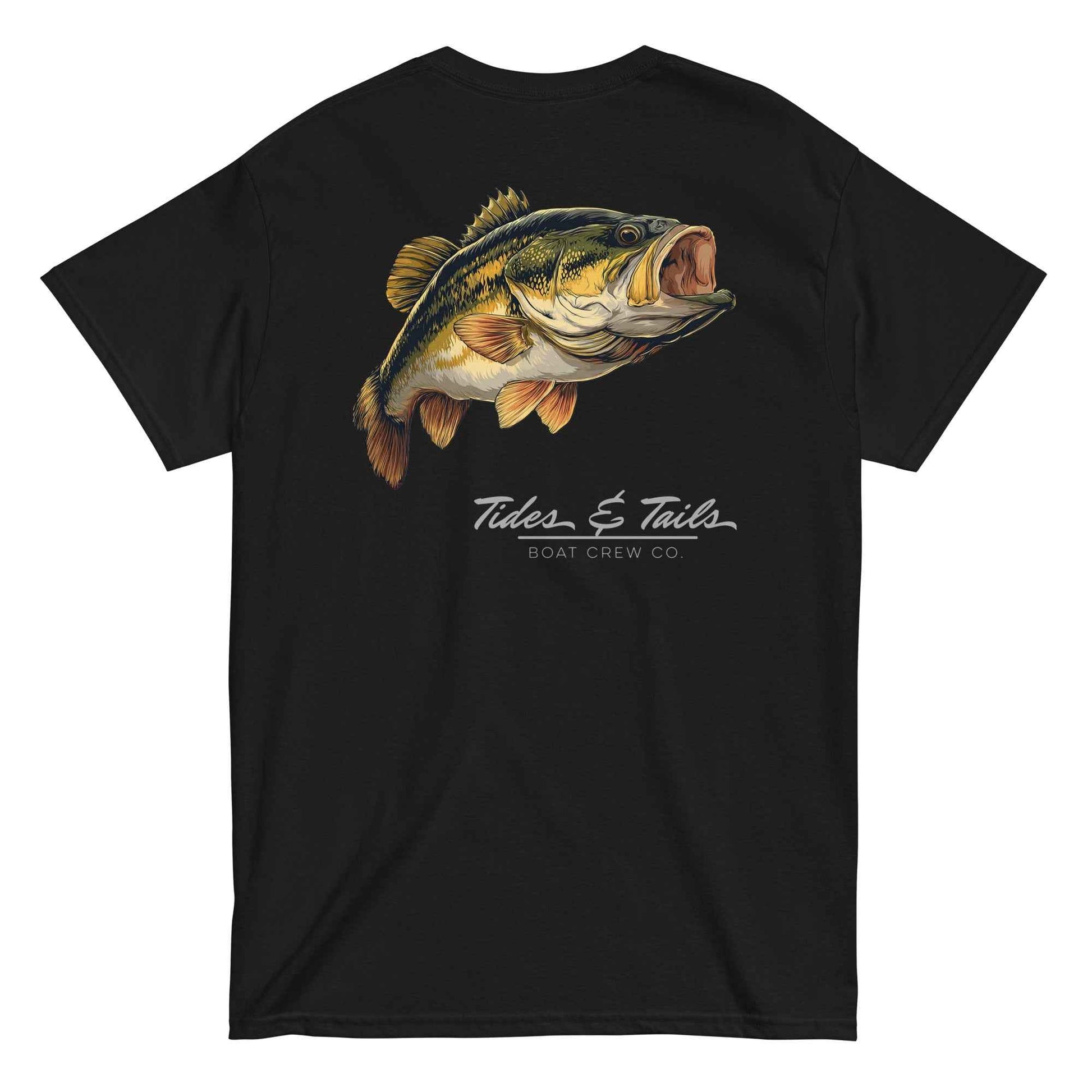 Largemouth Bass Fishing Shirt | Tides & Tails by Boat Crew Co.