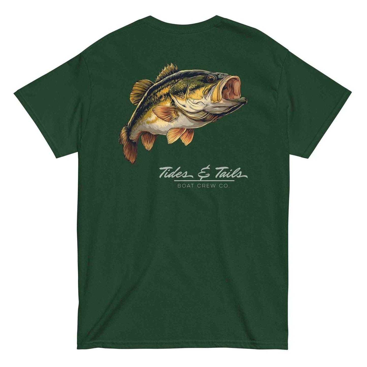 Largemouth Bass Fishing Shirt | Tides & Tails by Boat Crew Co.