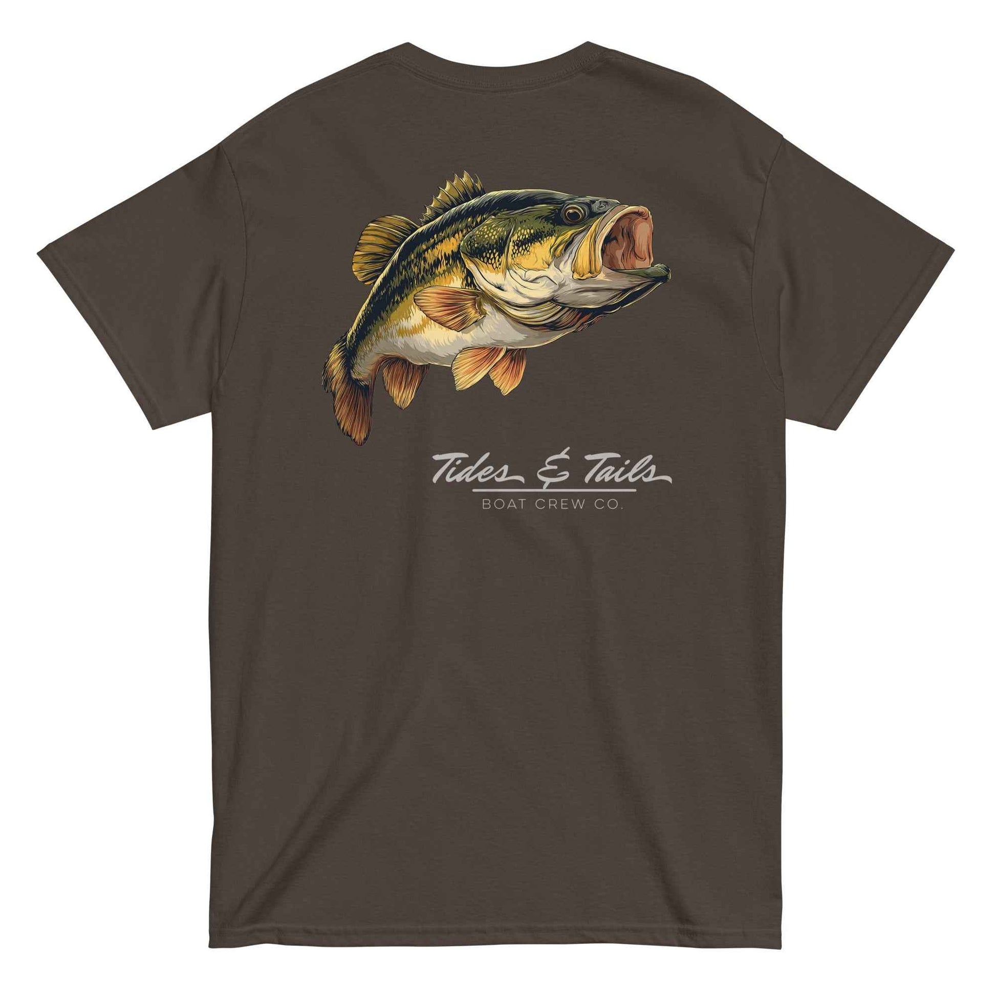 Largemouth Bass Fishing Shirt | Tides & Tails by Boat Crew Co.
