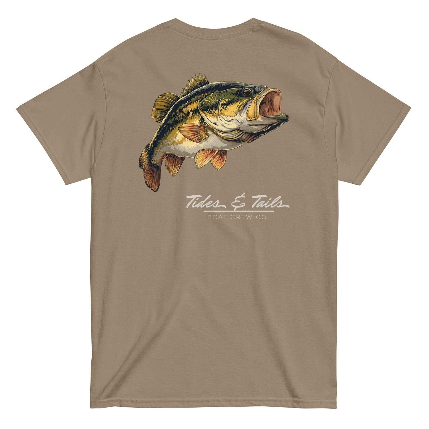 Largemouth Bass Fishing Shirt | Tides & Tails by Boat Crew Co.