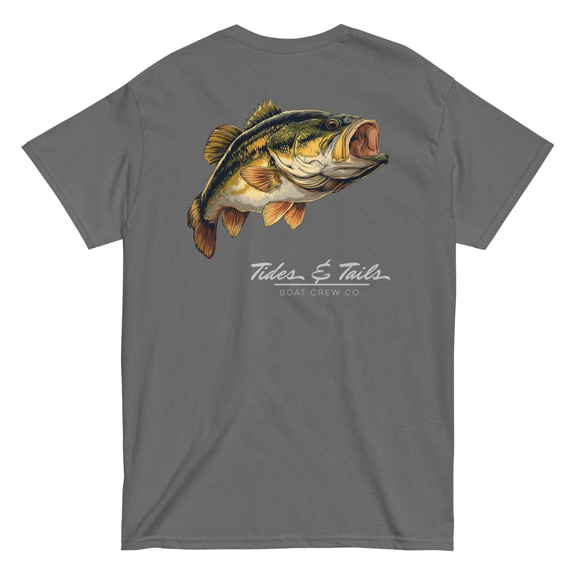 Largemouth Bass Fishing Shirt | Tides & Tails by Boat Crew Co.