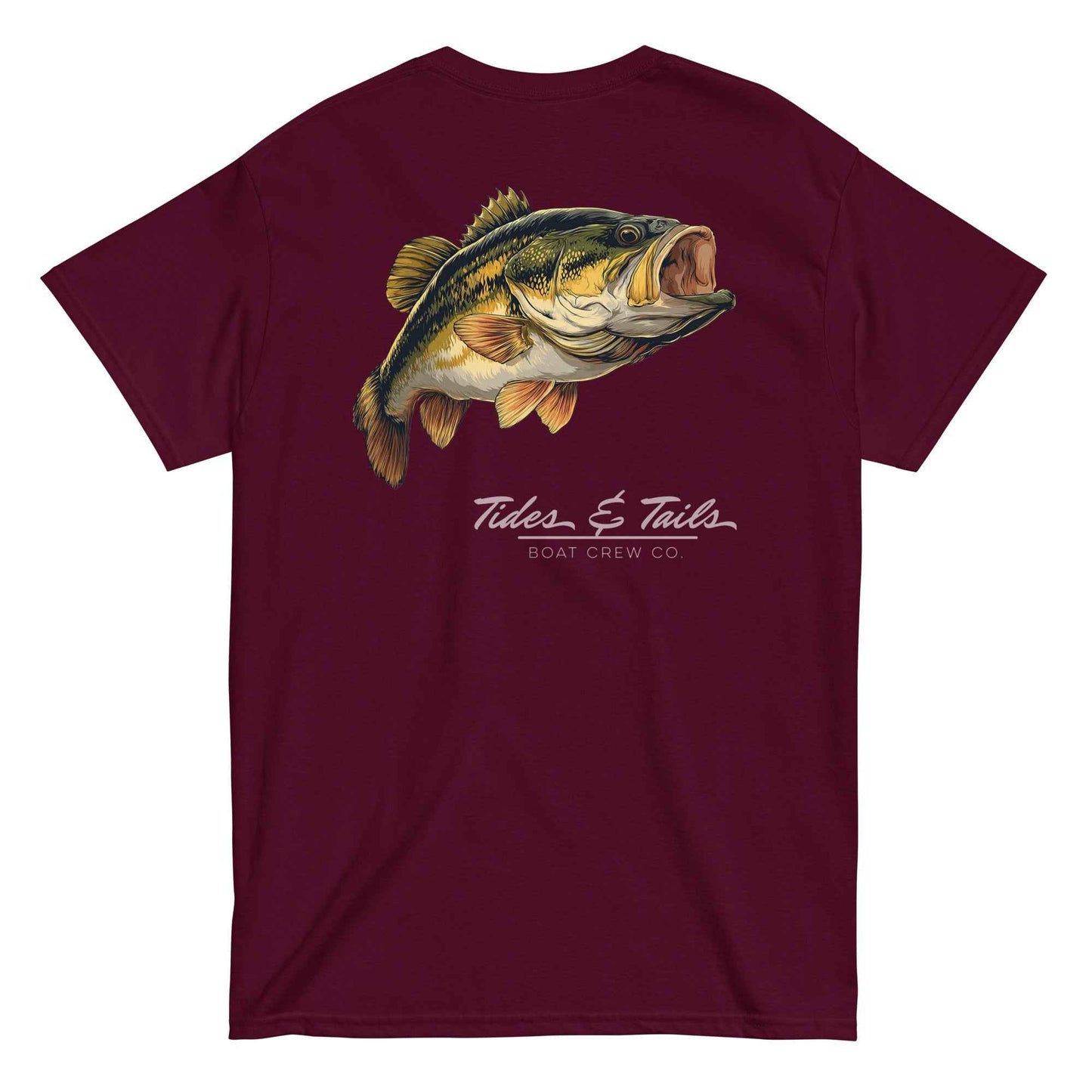 Largemouth Bass Fishing Shirt | Tides & Tails by Boat Crew Co.