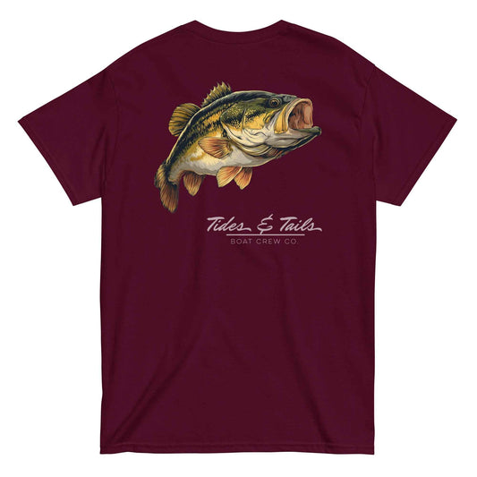 Largemouth Bass Fishing Shirt | Tides & Tails by Boat Crew Co.