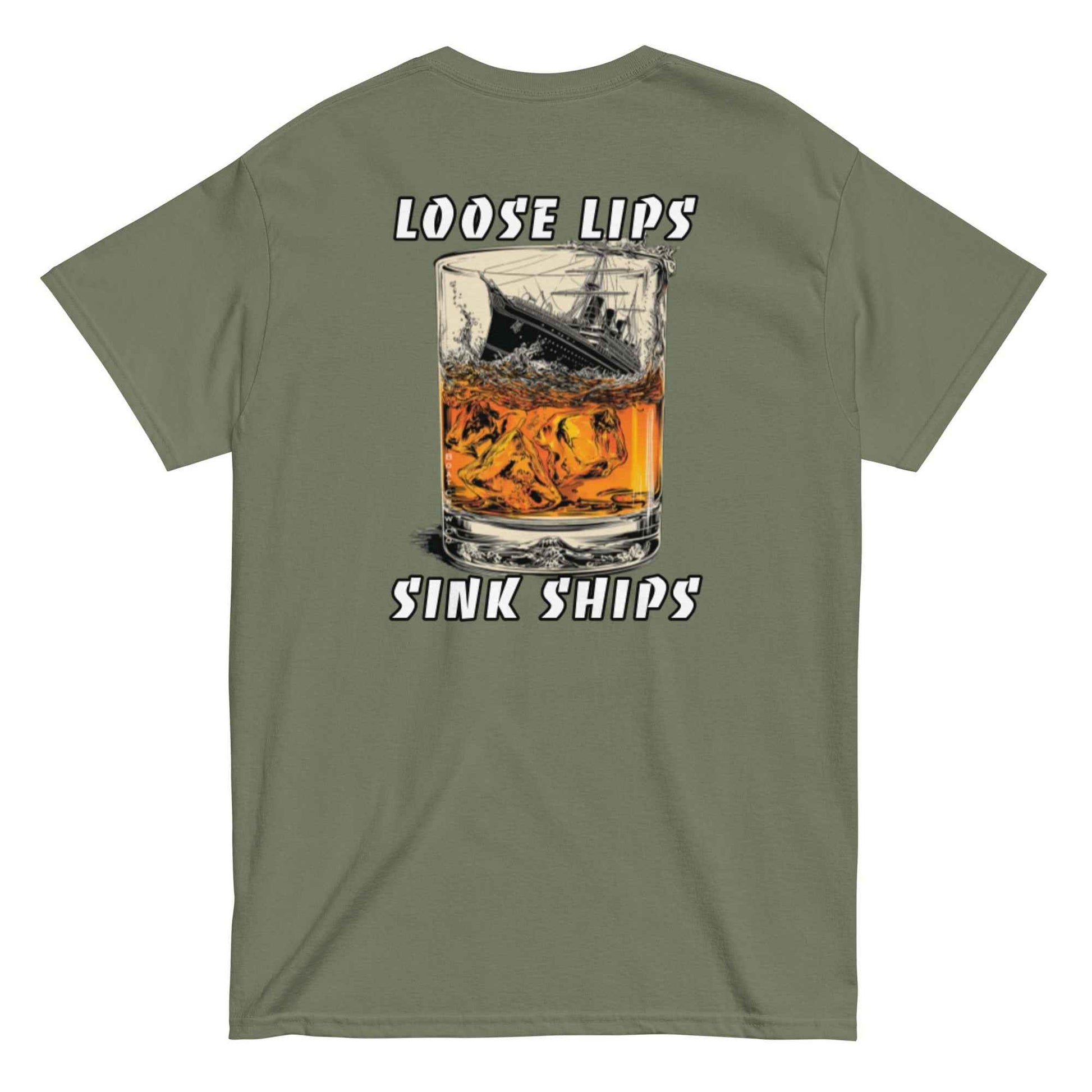 Loose Lips Sink Ships Shirt | The Standard by Boat Crew Co.