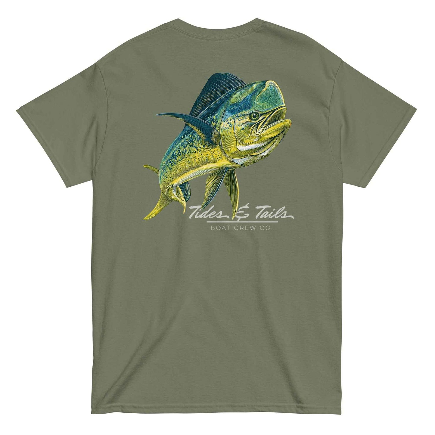 Mahi-Mahi Fishing Shirt | Tides & Tails by Boat Crew Co.