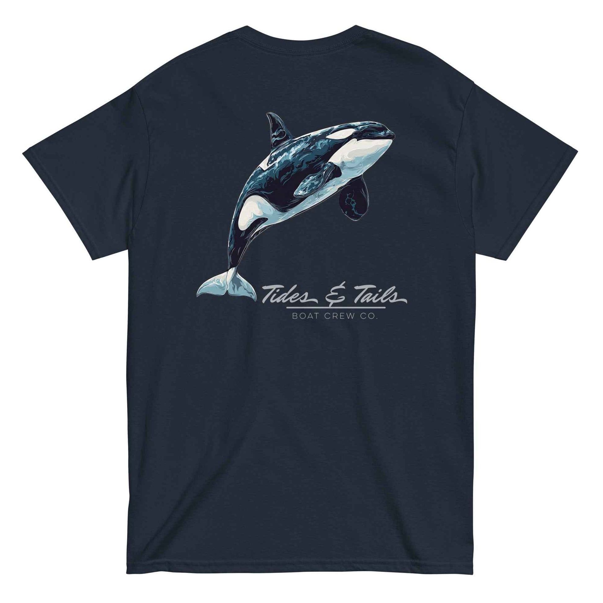 Orca Whale Shirt | Tides & Tails by Boat Crew Co.
